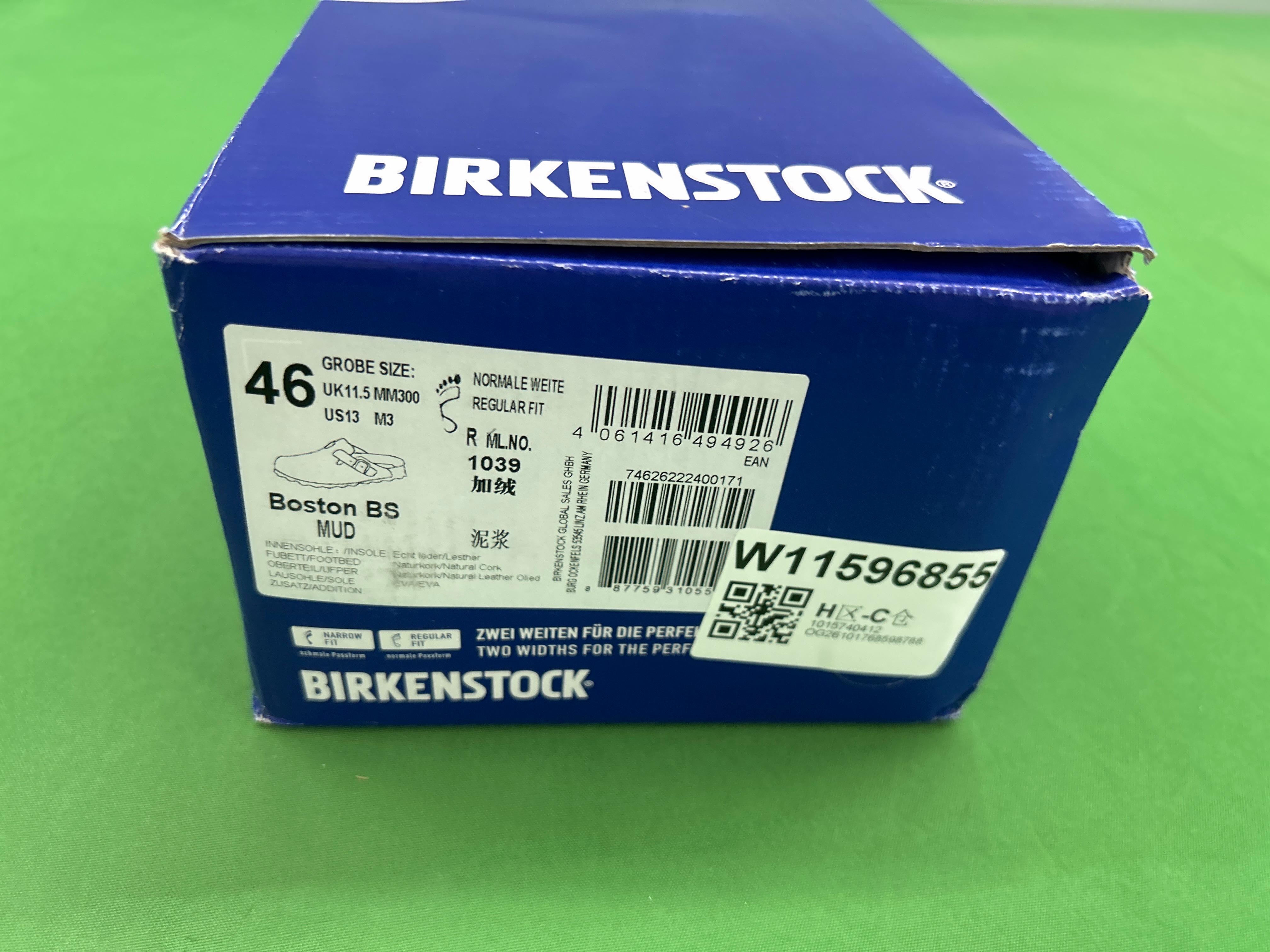 Foto QC 1 de Birkenstock Boston Suede Navy
