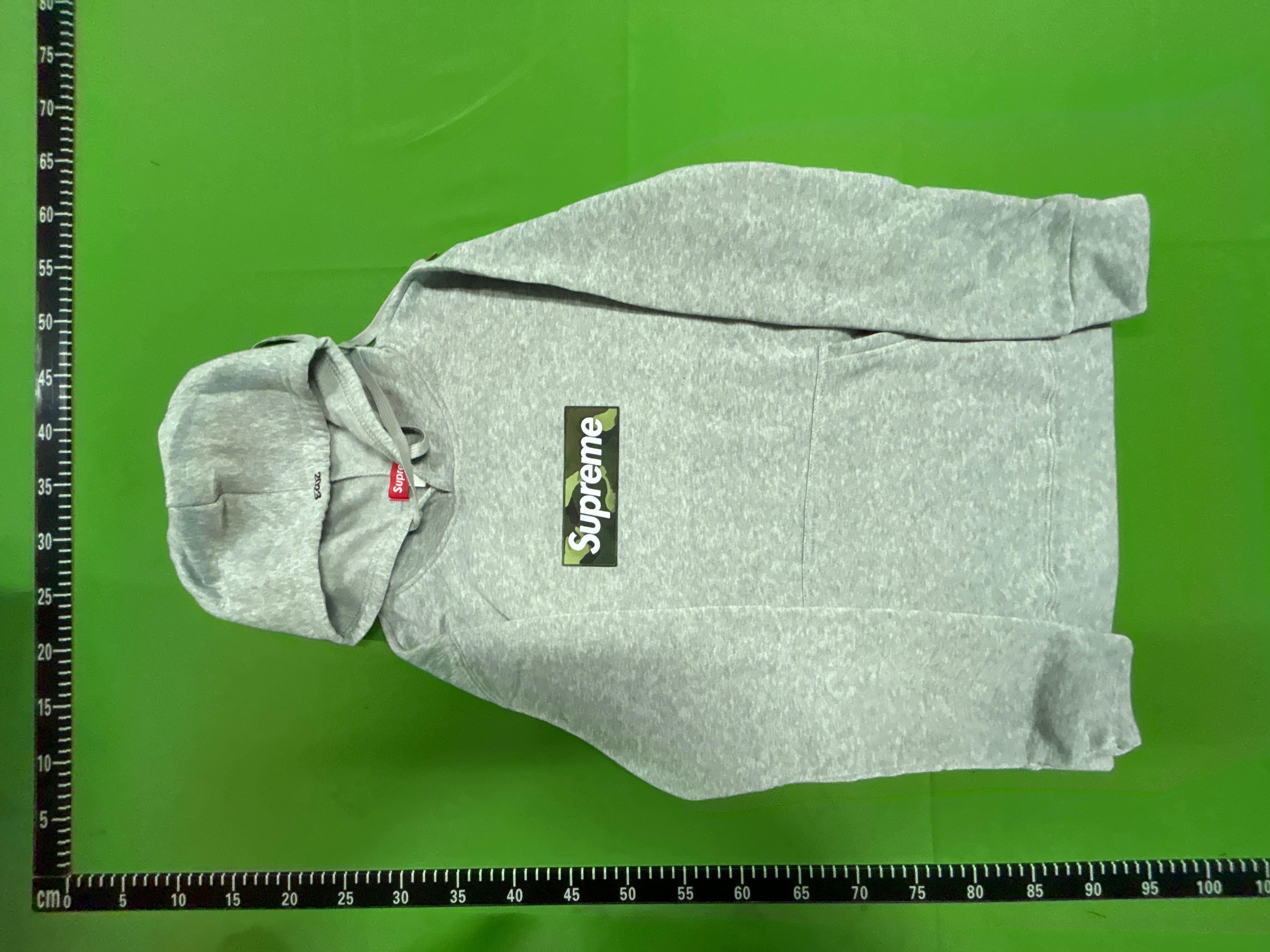 Foto QC 7 de Nike Supreme Arc Logo Crewneck Sweater Heather Grey