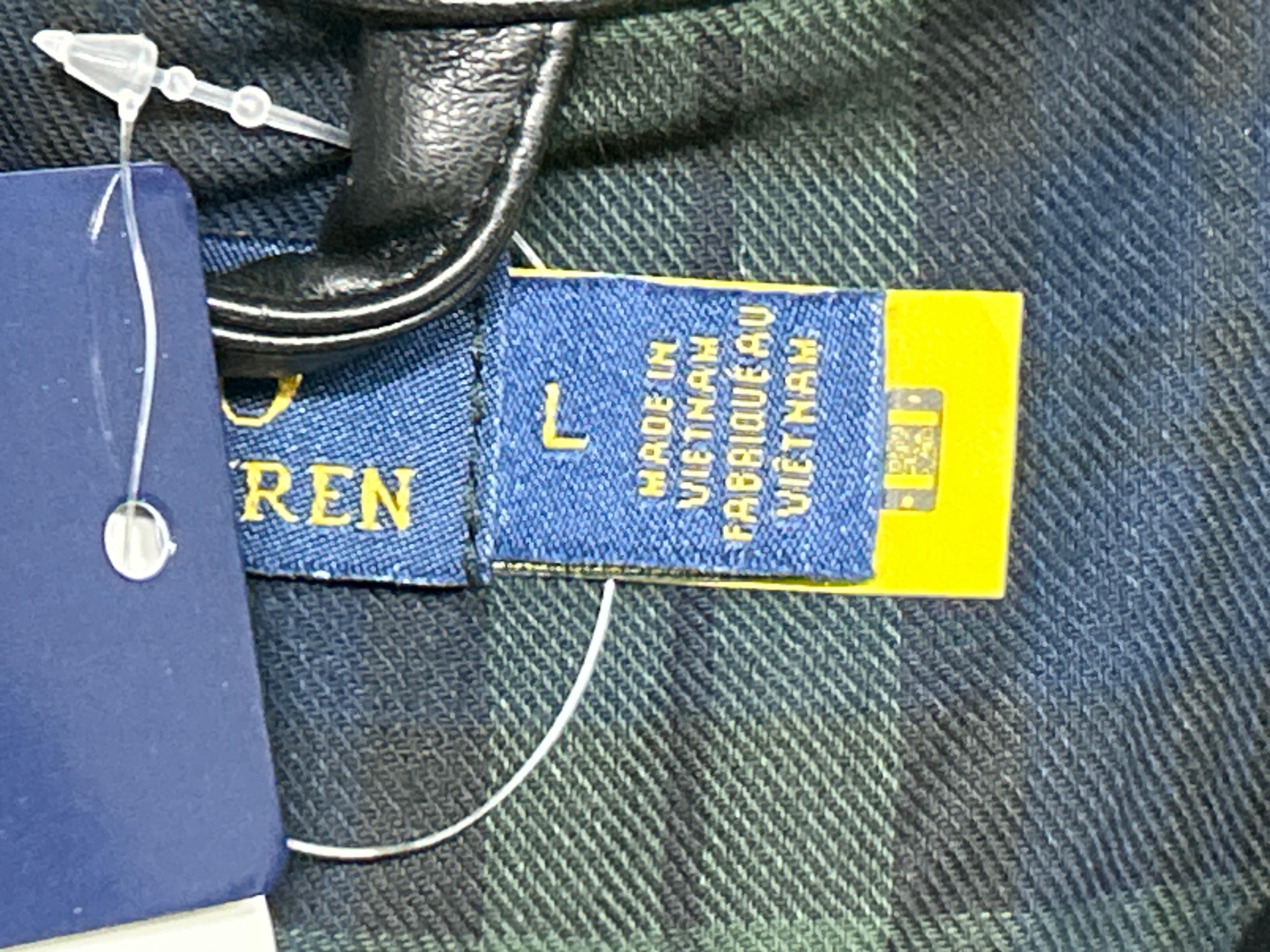 Foto QC 5 de Polo Ralph Lauren Leather Jacket Black
