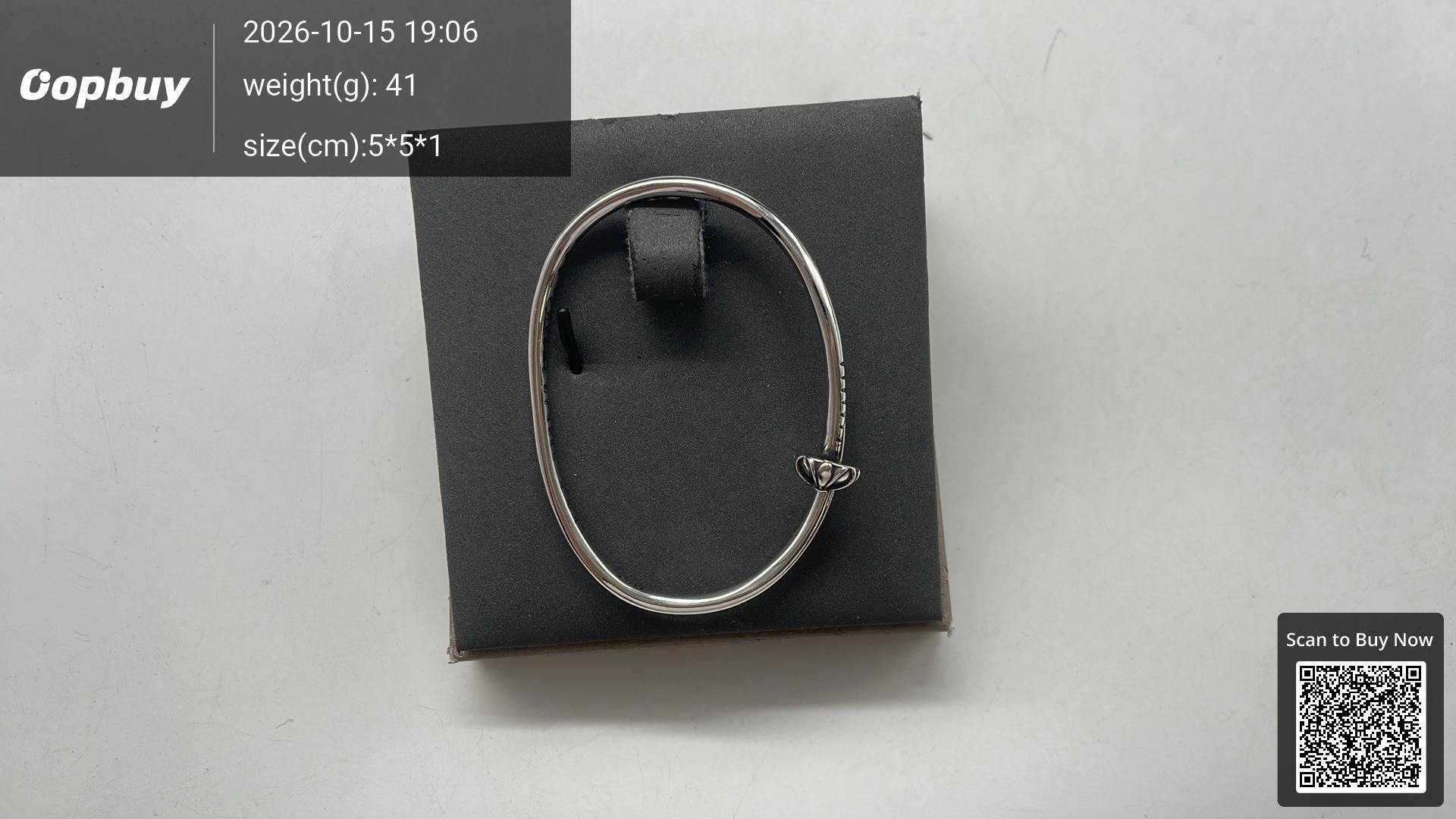 Foto QC 2 de Chrome Hearts Cross Bracelet Silver