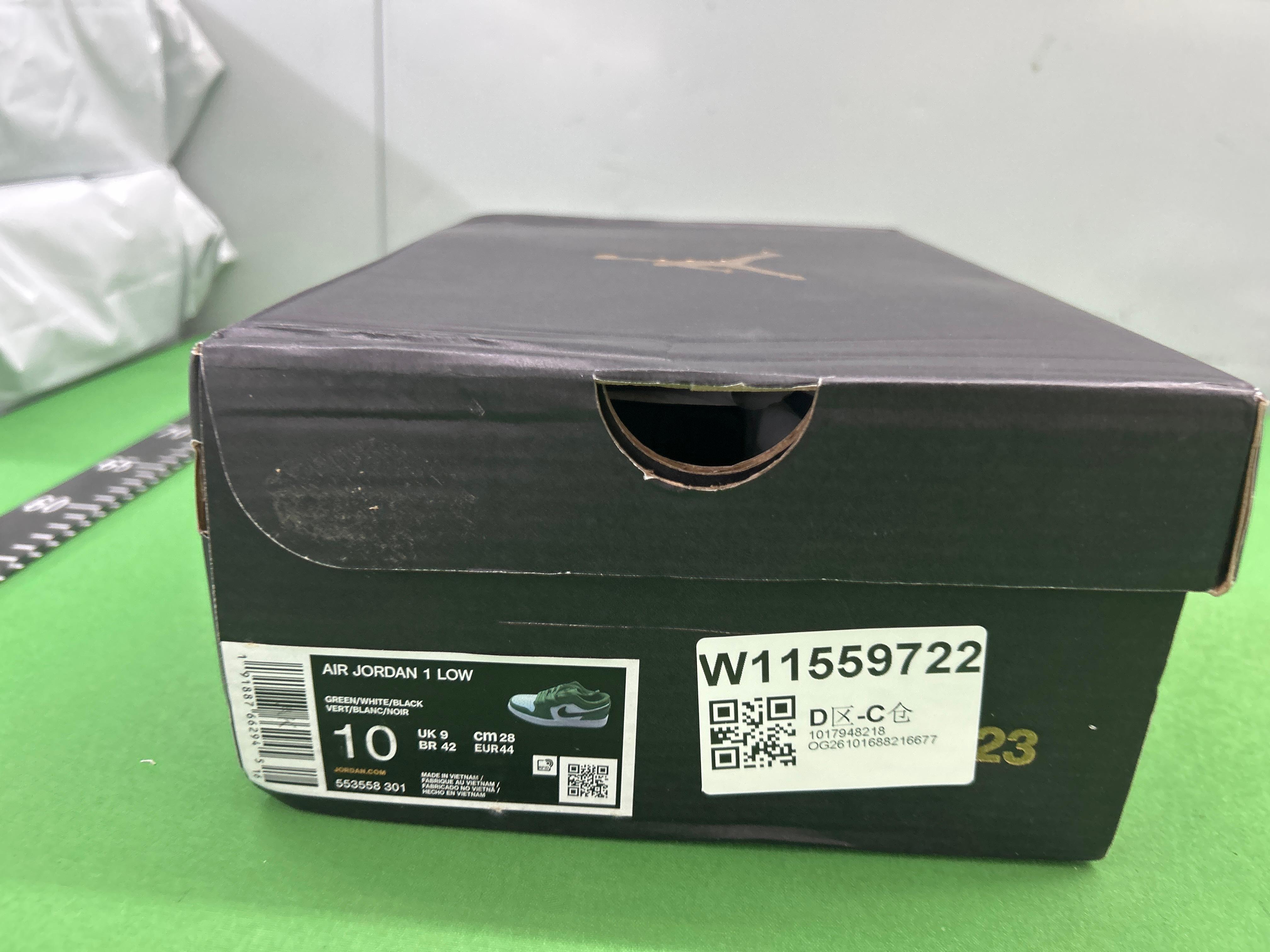 Foto QC 1 de Jordan 1 Retro Low OG SP Travis Scott Black Phantom Tiffany
