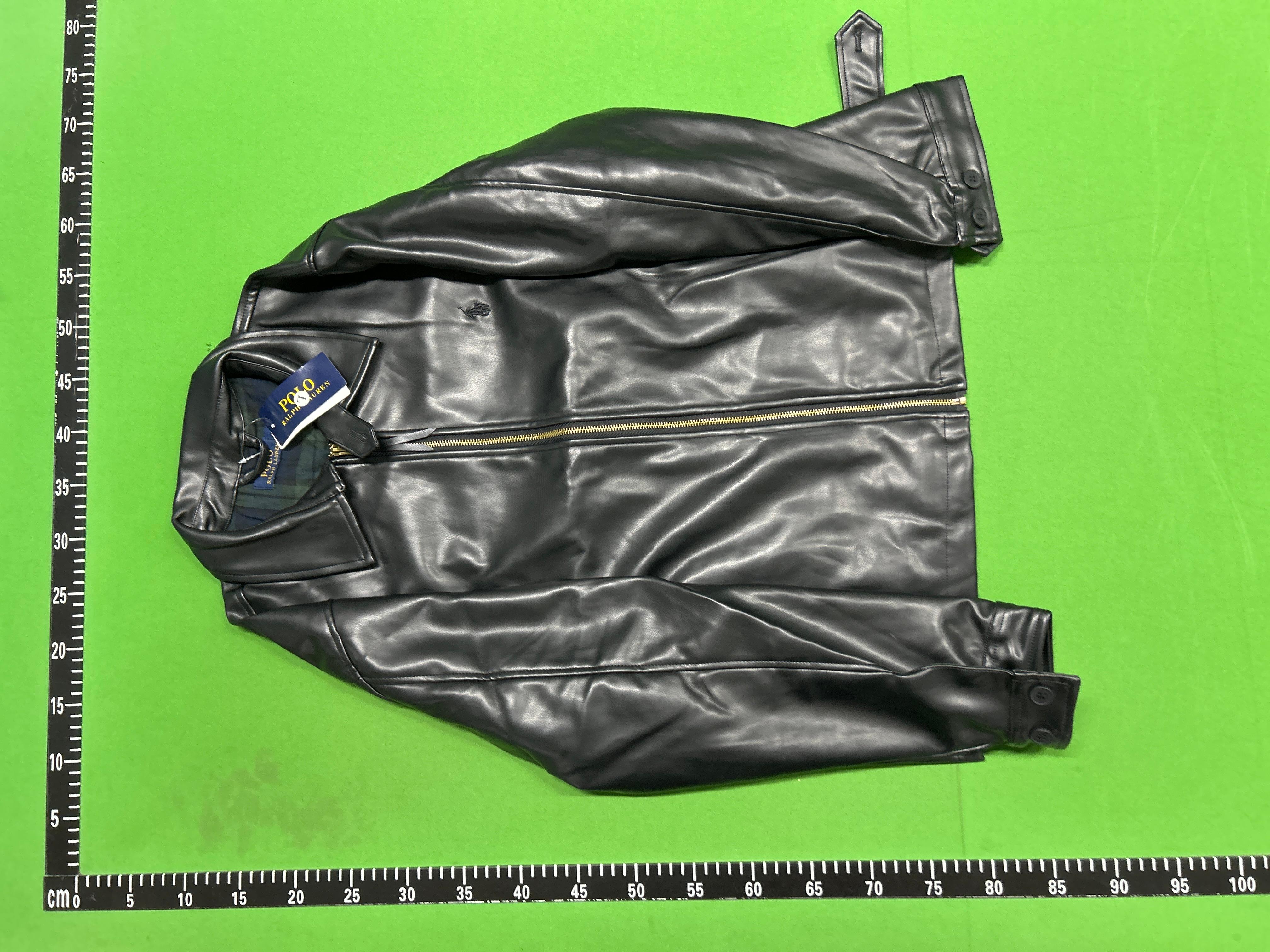 Foto QC 6 de Polo Ralph Lauren Leather Jacket Black