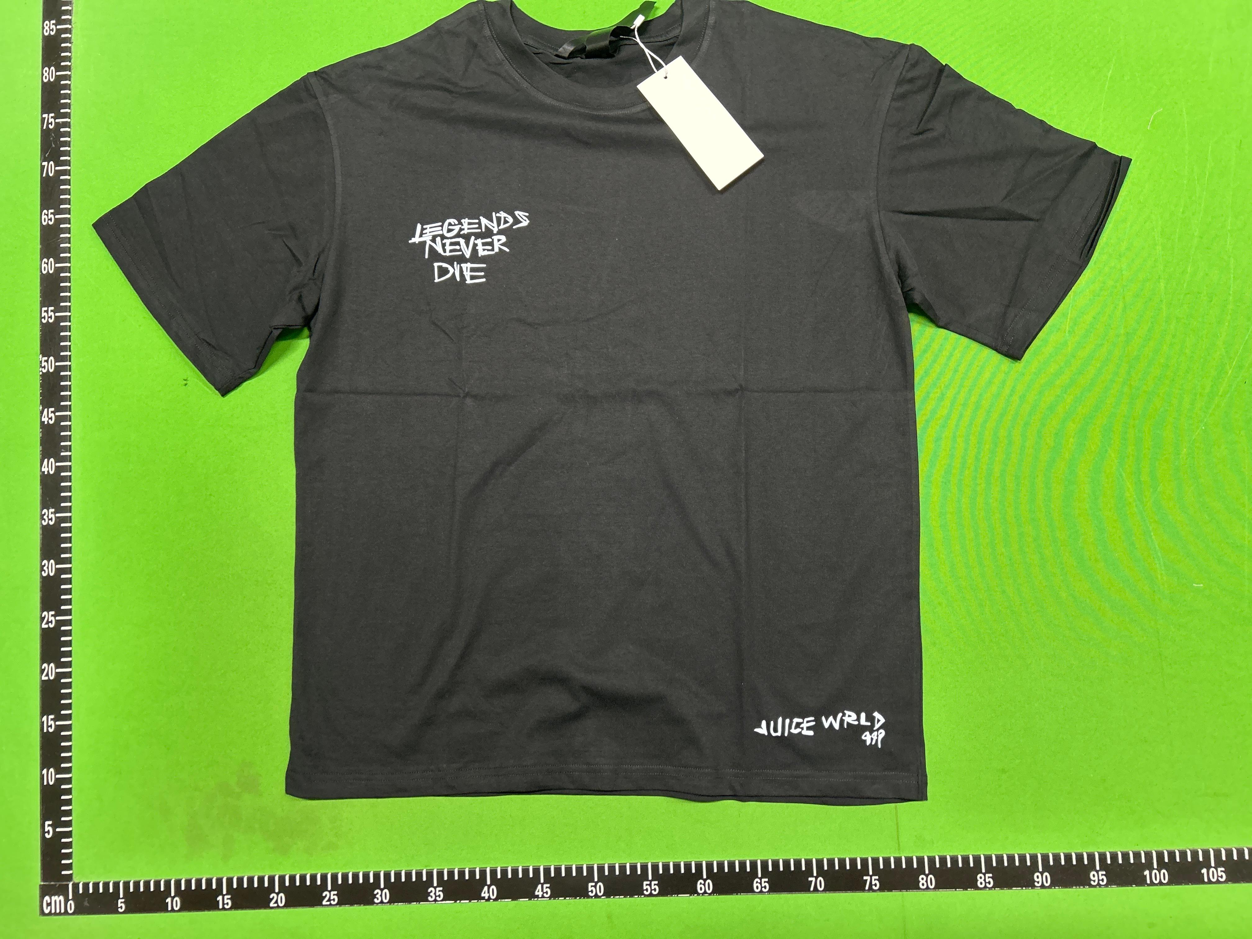 Foto QC 3 de Vlone Juice WRLD Legends Never Die T-shirt Black