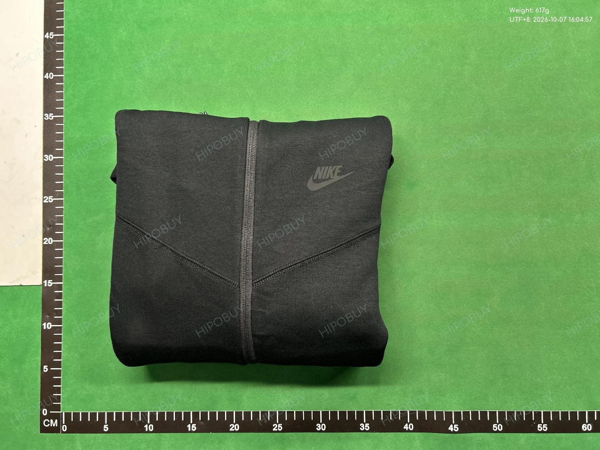 Foto QC 8 de Nike Tech Fleece Hooded Jacket Windrunner Black