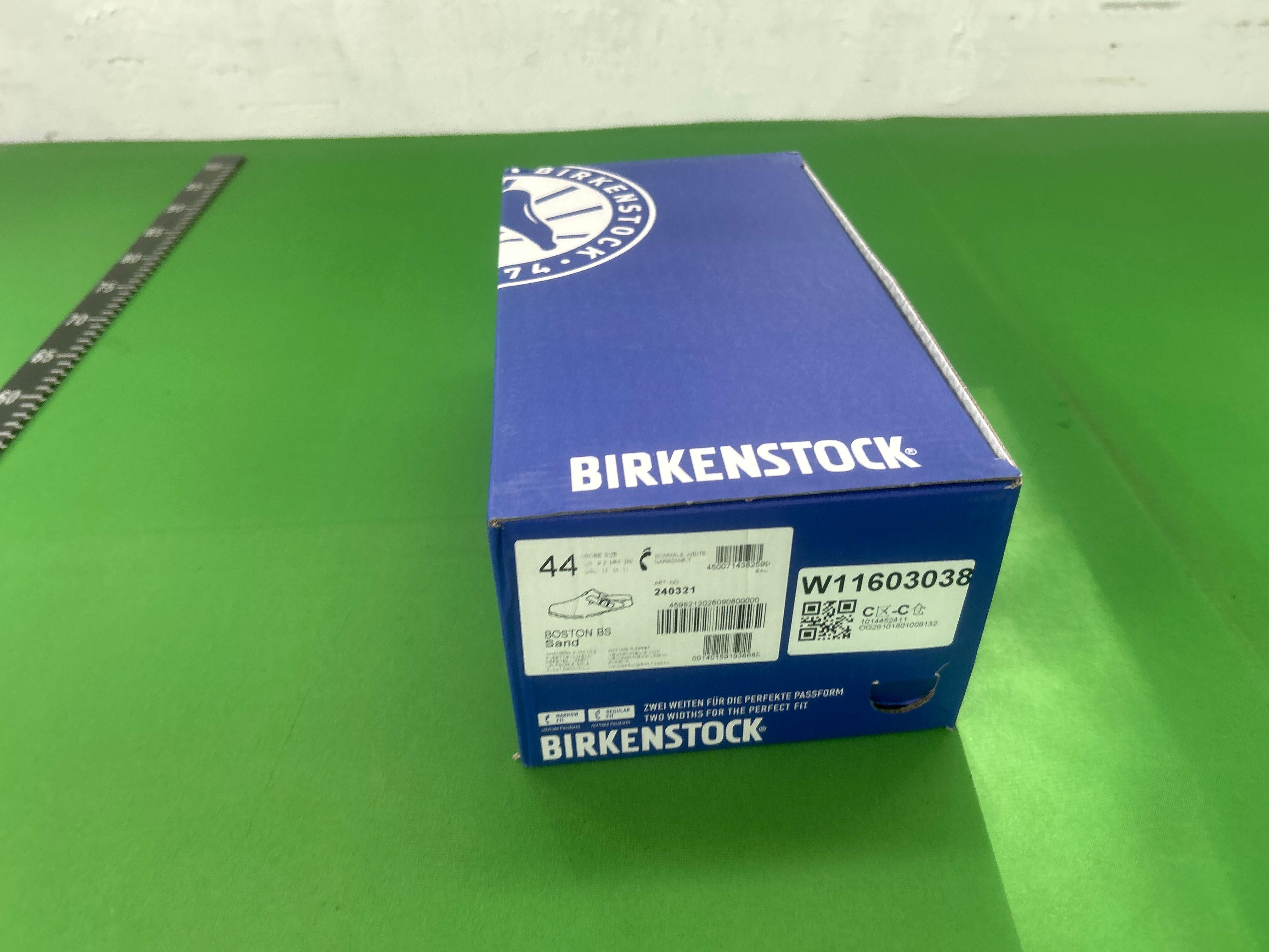 Foto QC 1 de Birkenstock Boston Suede Leather Soft Footbed Navy