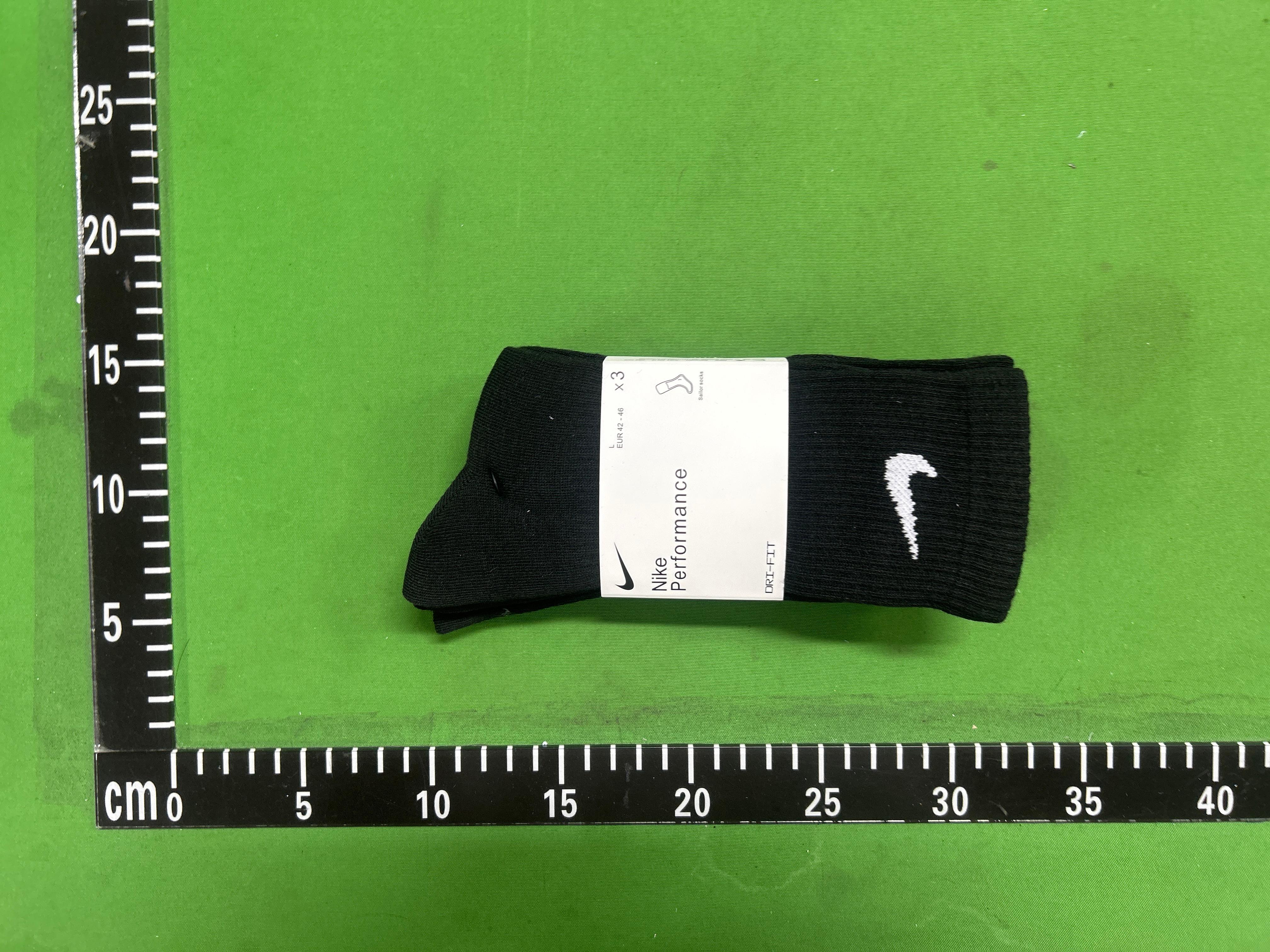 Foto QC 7 de Unbranded Crew Socks Cushioned Black