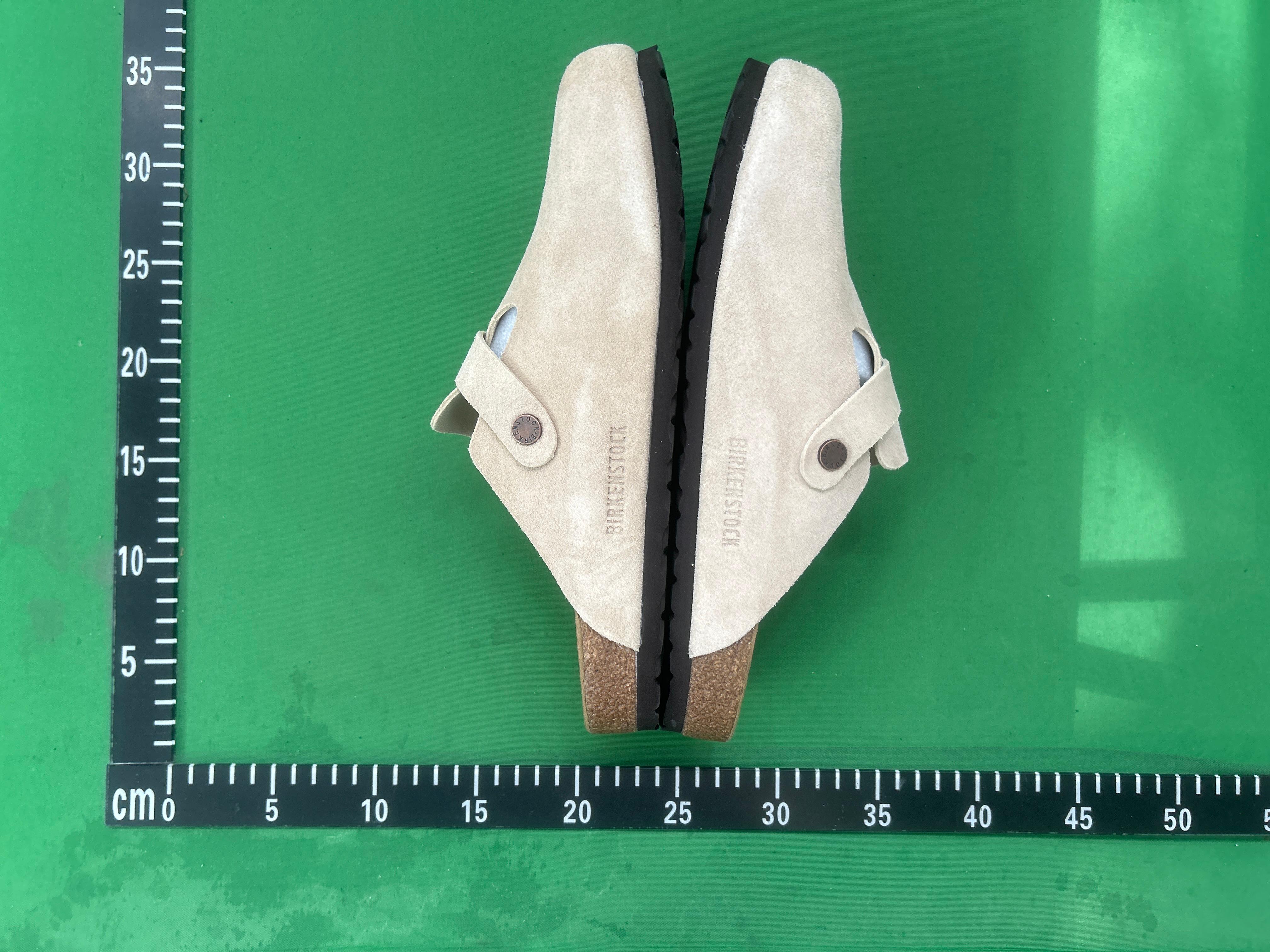 Foto QC 6 de Birkenstock Boston Suede Leather Soft Footbed Navy