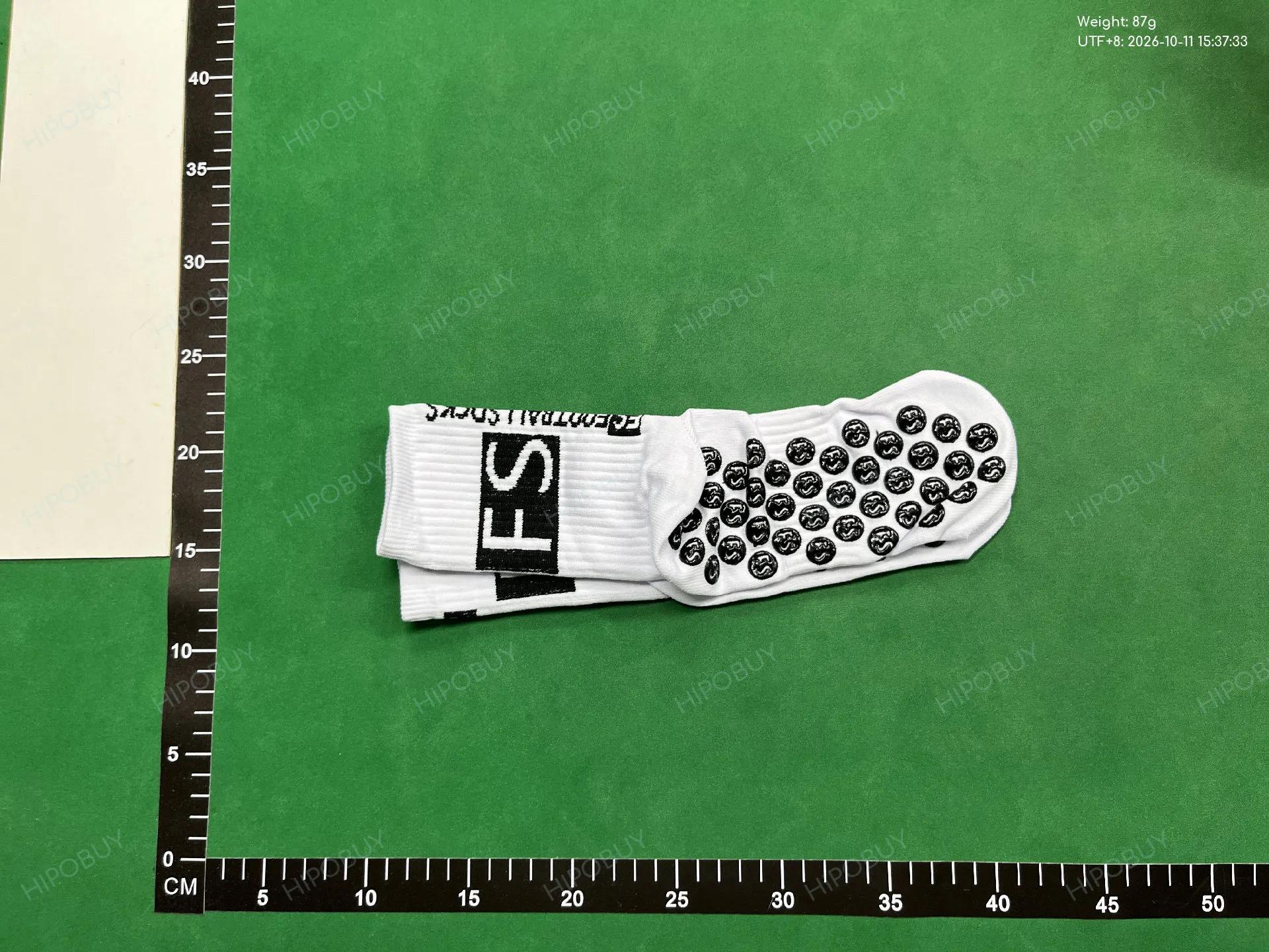Foto QC 7 de FS Crew Socks Non-Slip Silicone Grips Grey
