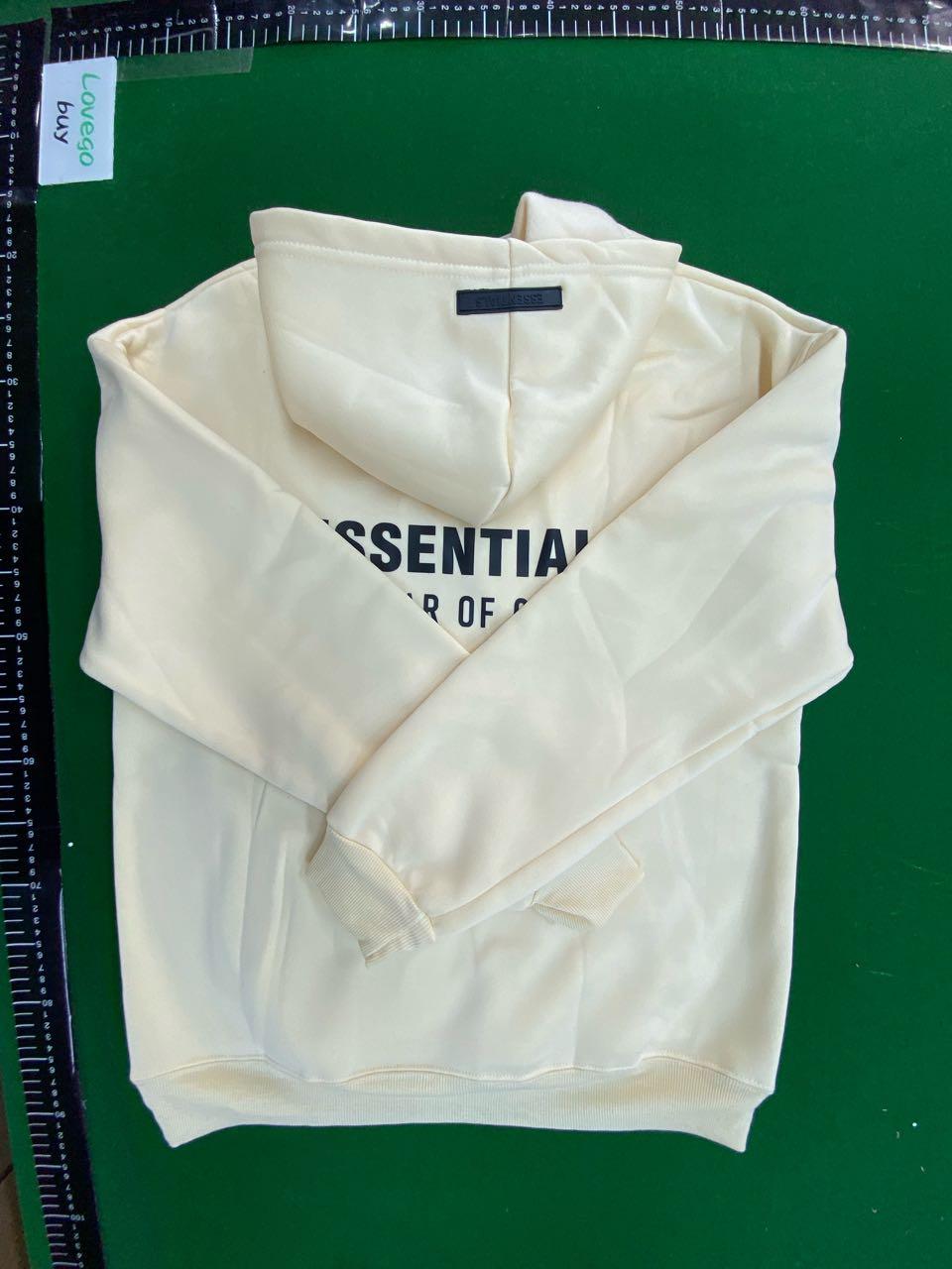 Foto QC 3 de Fear of God Essentials Sweater Hoodie Black