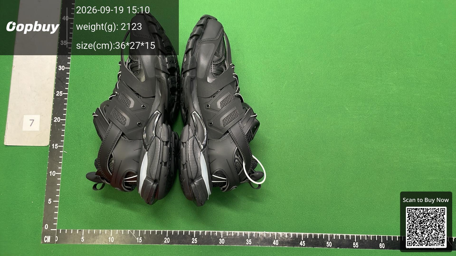 Foto QC 4 de Balenciaga Track LED White
