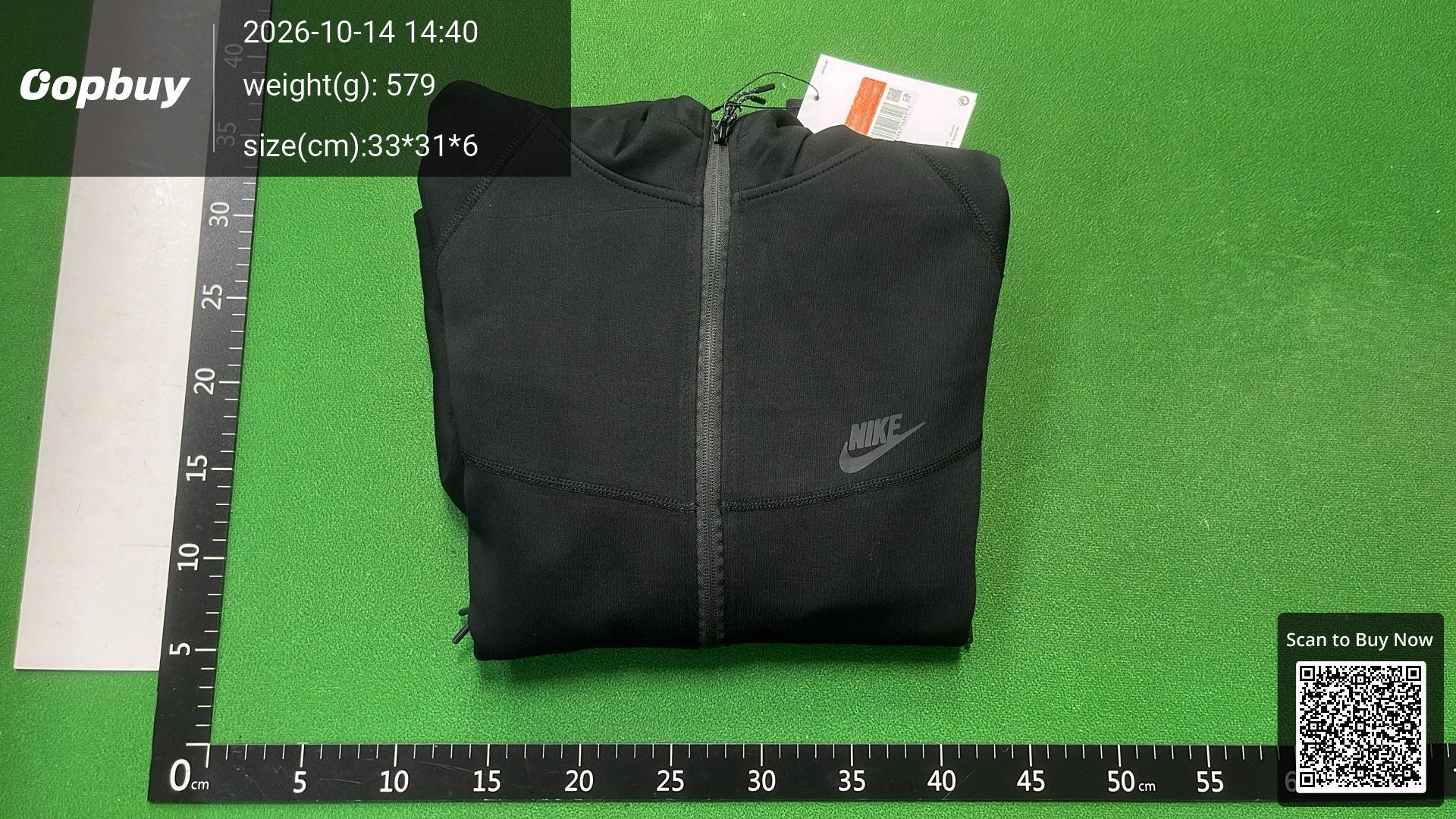 Foto QC 7 de Nike Tech Fleece Windrunner Jacket Hooded Grey Heather