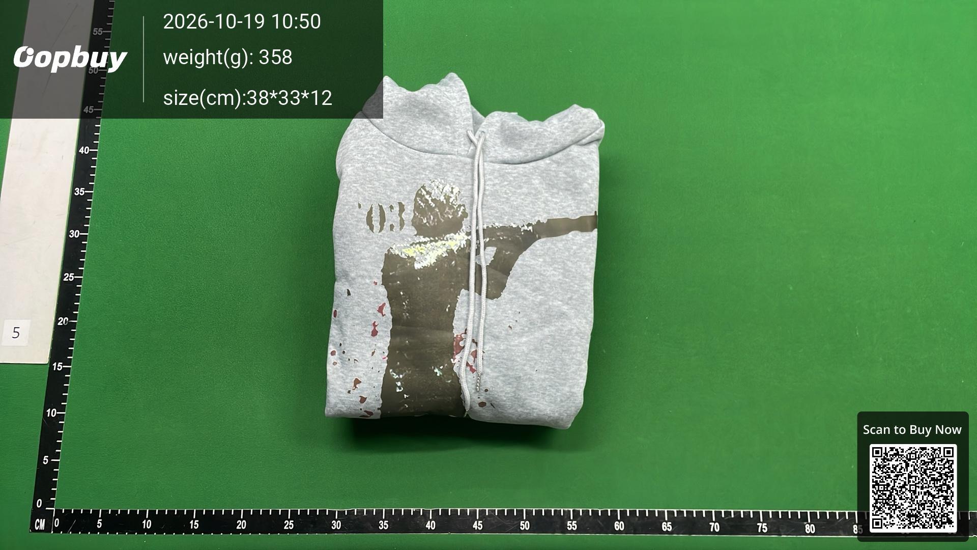 Foto QC 8 de Generic Hoodie Soldier '03 Graphic Grey