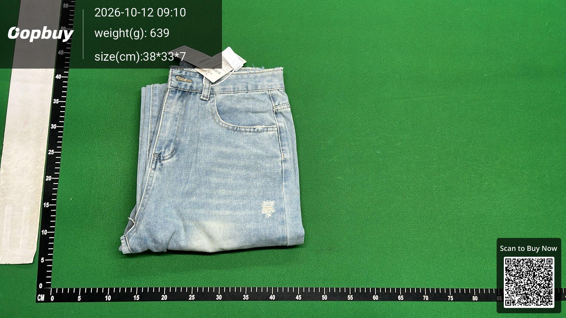 Foto QC 8 de Revenge The Denim Jeans Distressed Washed Black