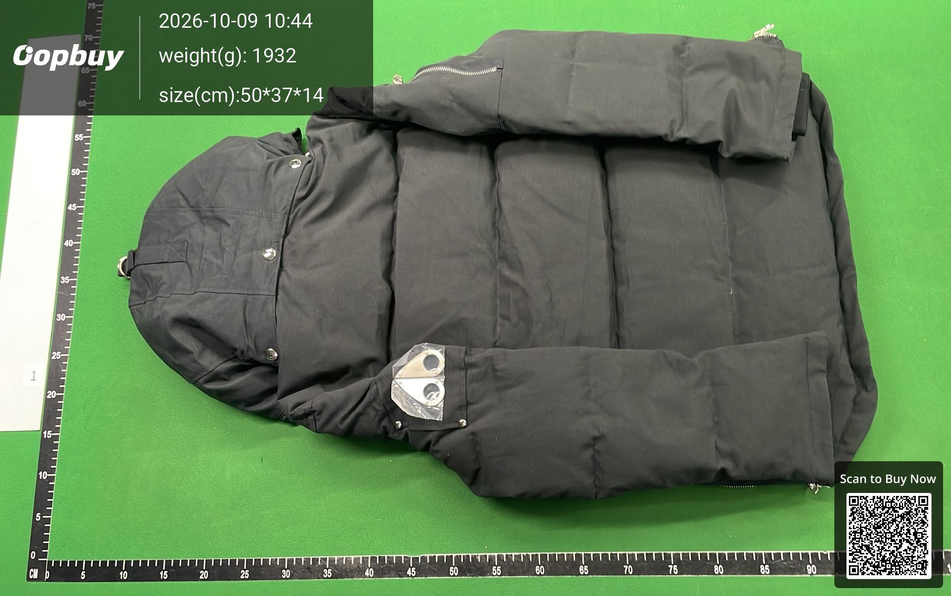 Foto QC 7 de Other Down Jacket Fur Hood Black