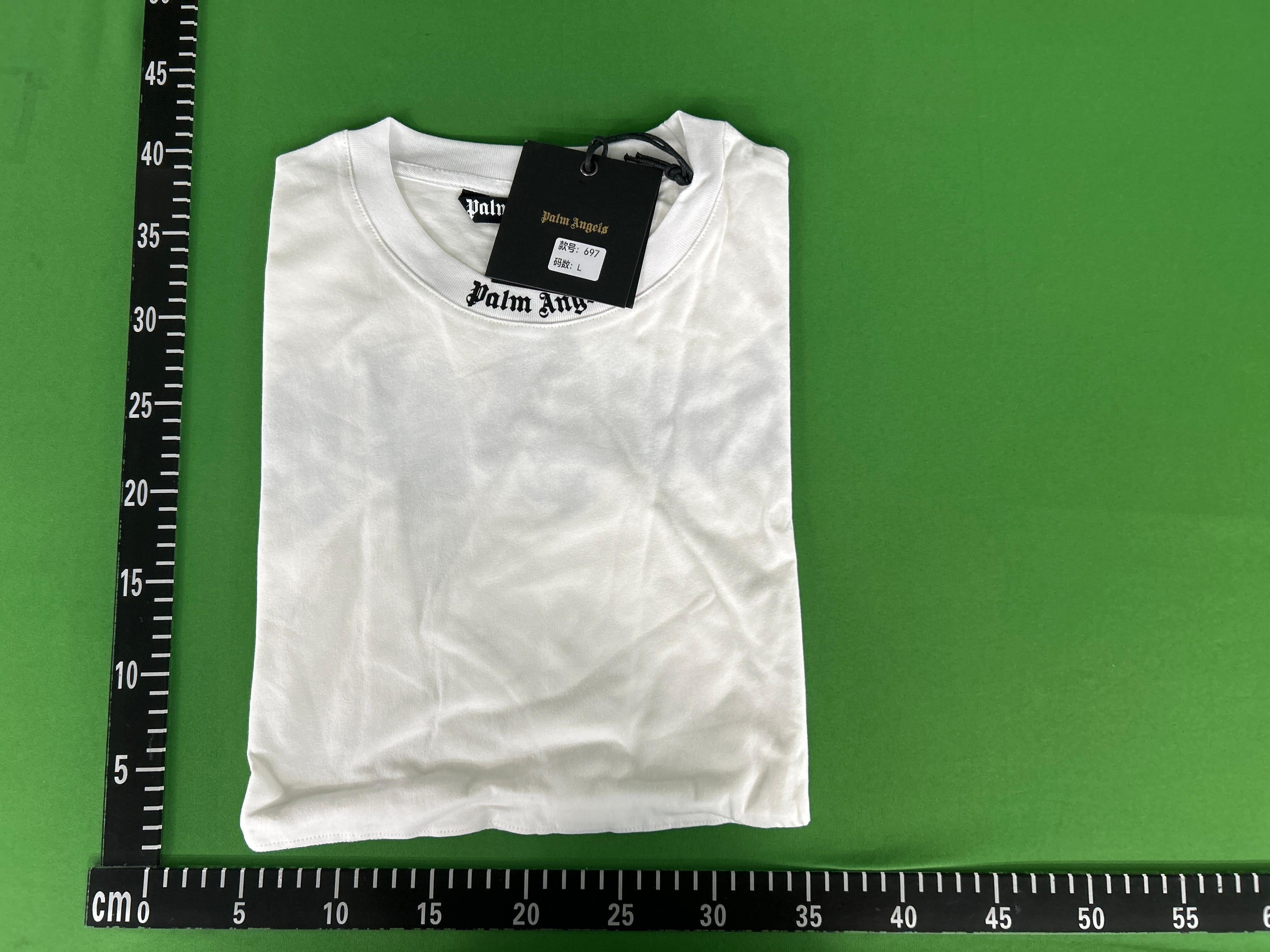 Foto QC 5 de Palm Angels Aspen T-shirt Sprayed Heart White