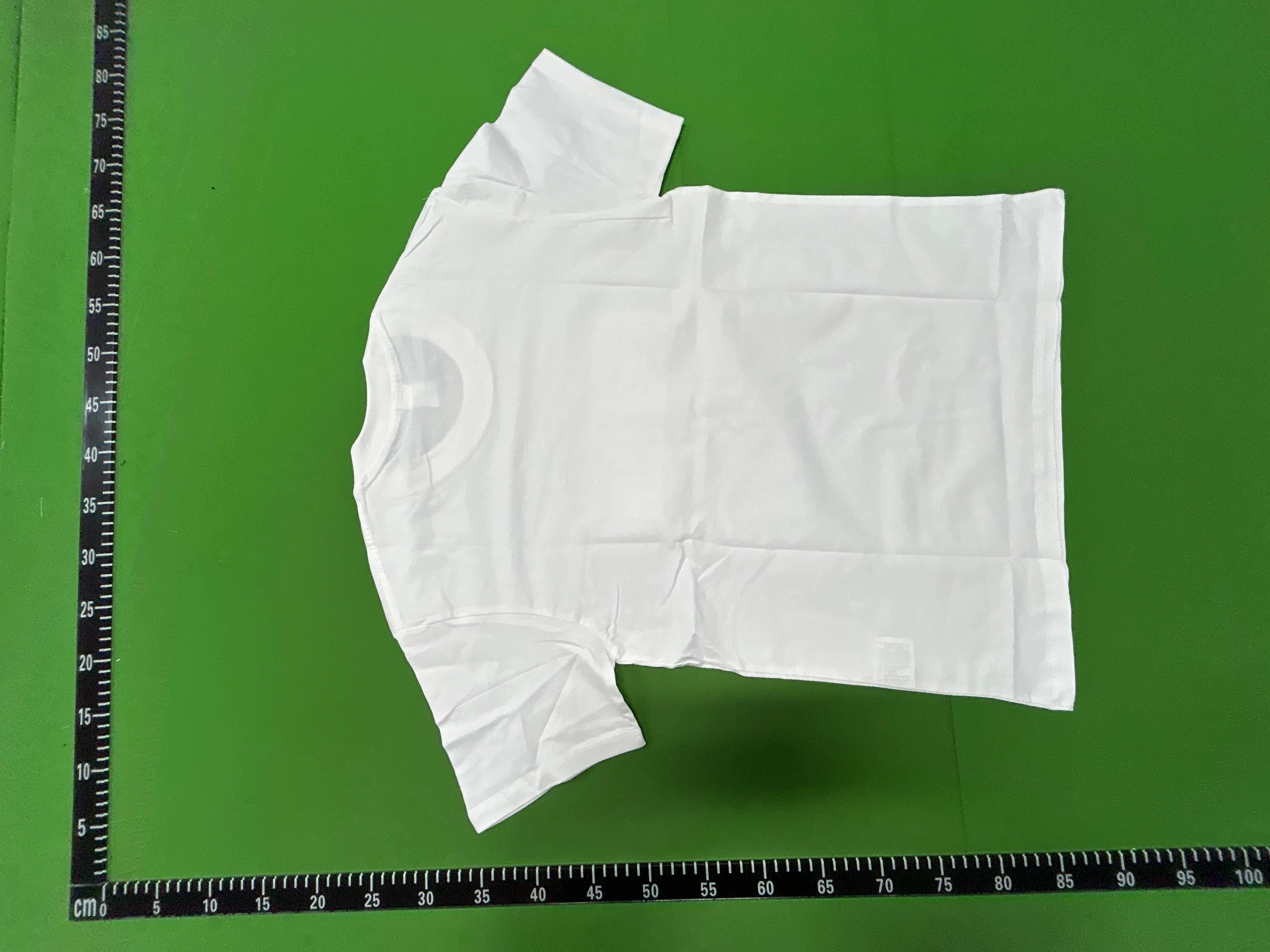 Foto QC 7 de Balenciaga T-shirt Tape Logo White