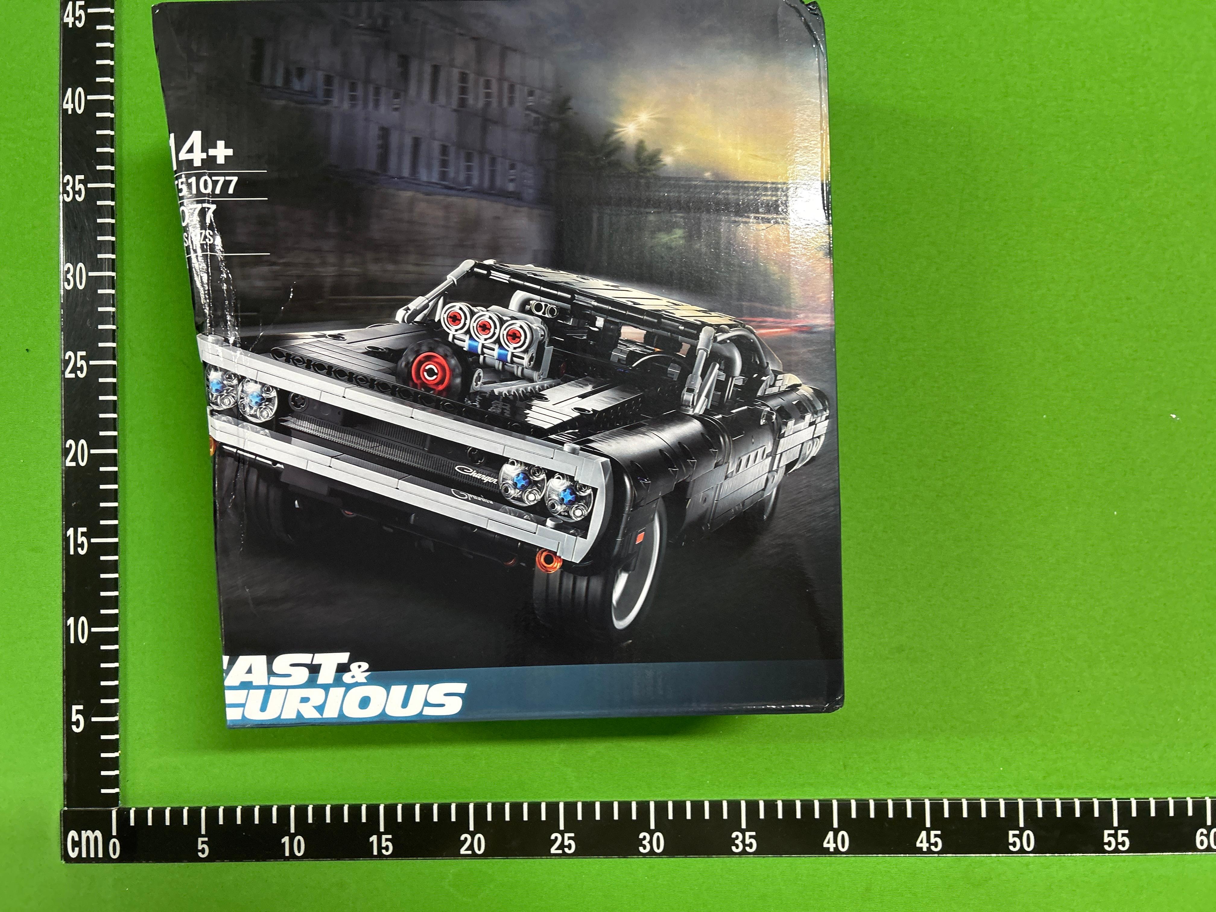 Foto QC 2 de Generic Fast & Furious Dodge Charger Muscle Car Building Block Set