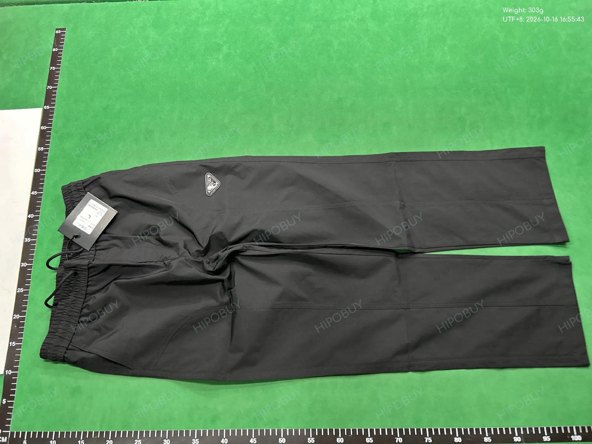 Foto QC 6 de Prada Triangle Logo Quick-Dry Flared Pants Black