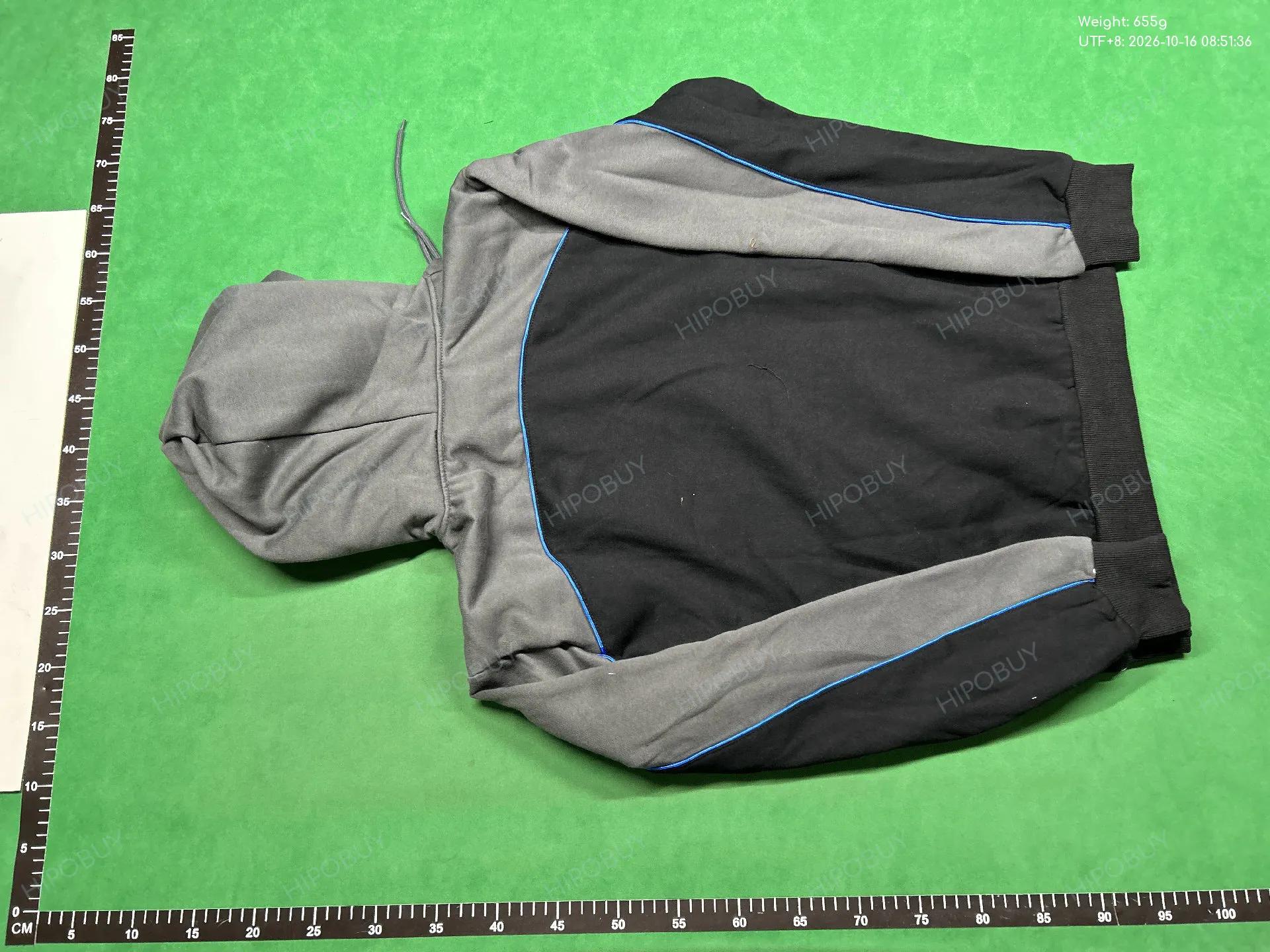 Foto QC 3 de Syna Life Of Syna Zip Sweater Panelled Grey Black