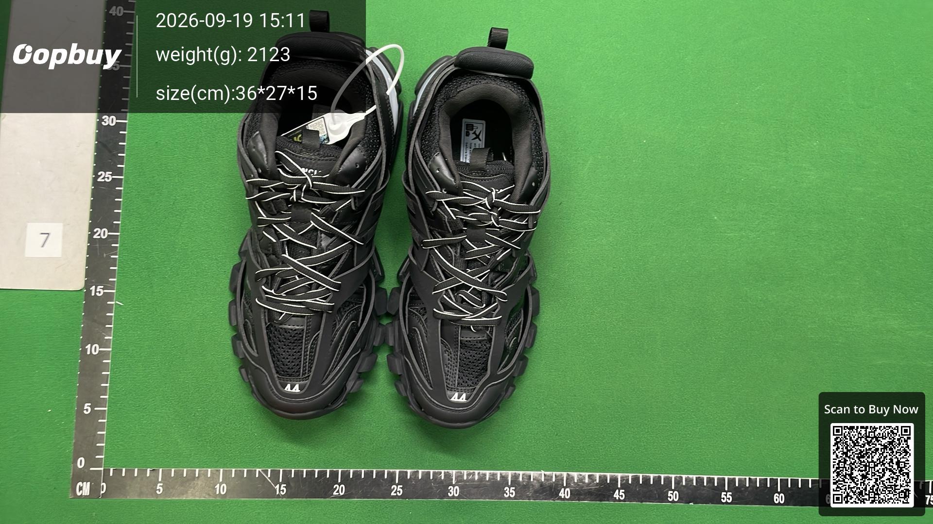 Foto QC 6 de Balenciaga Track LED White