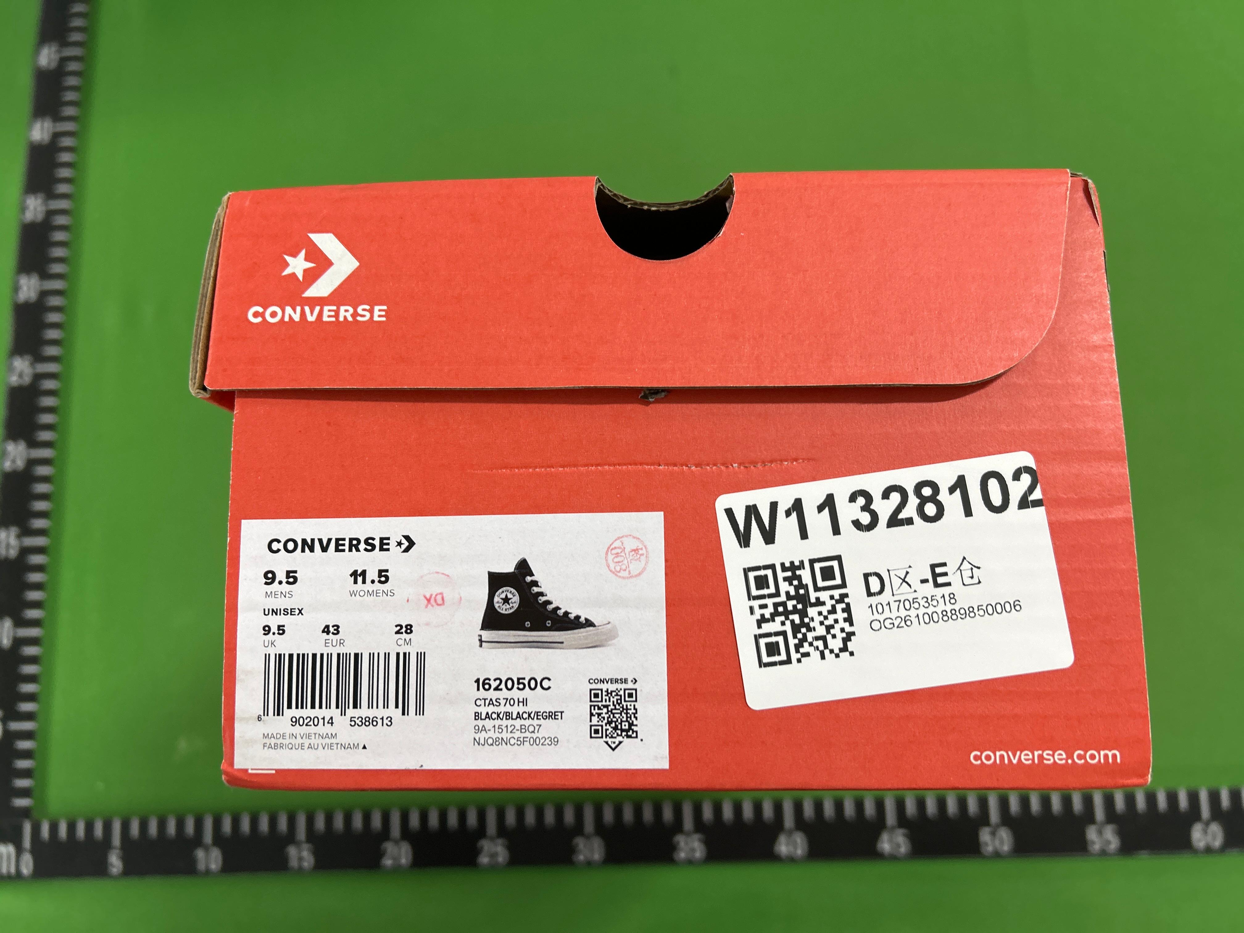 Foto QC 7 de Converse Chuck Taylor All Star 70 Hi Comme des Garcons PLAY Black 150204C