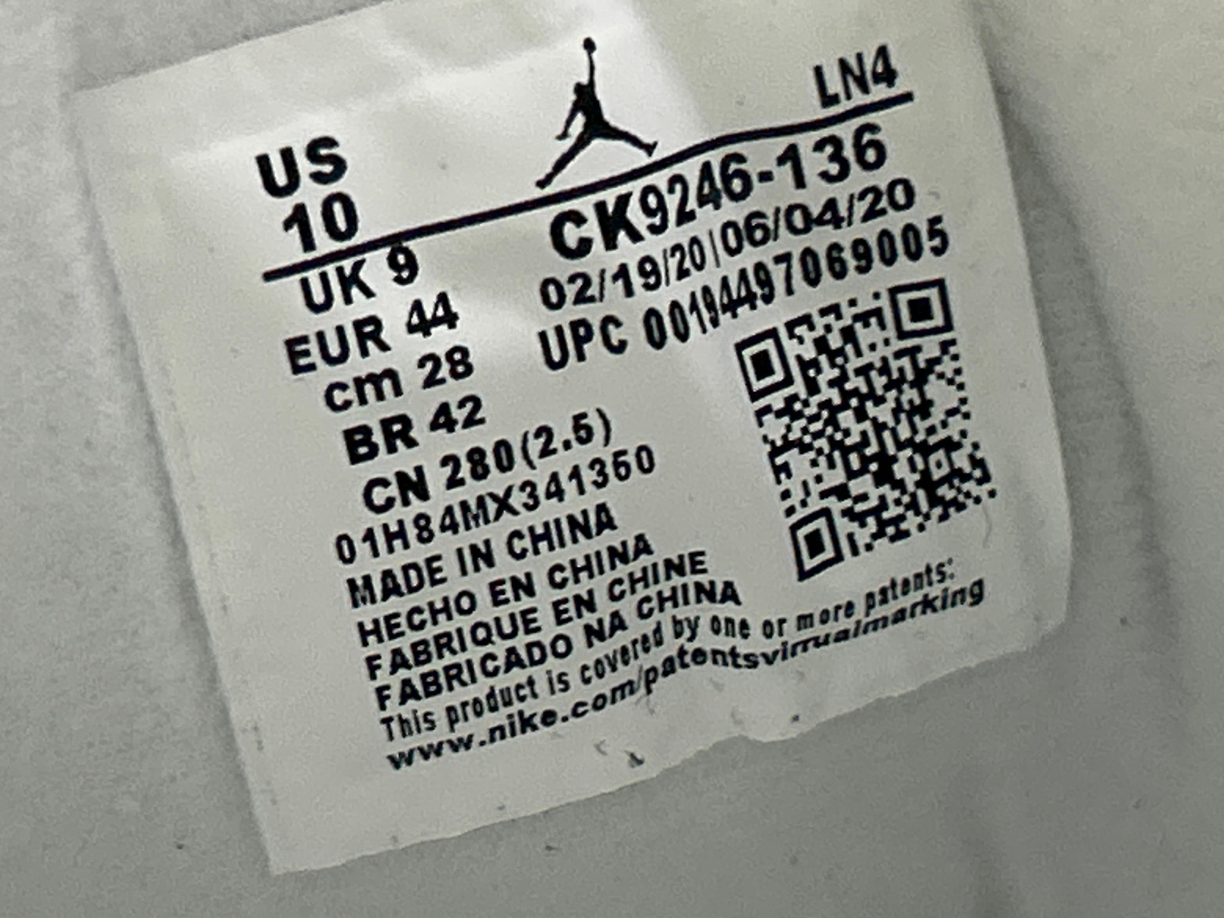 Foto QC 8 de Jordan 3 Retro Black Cat 136064-002