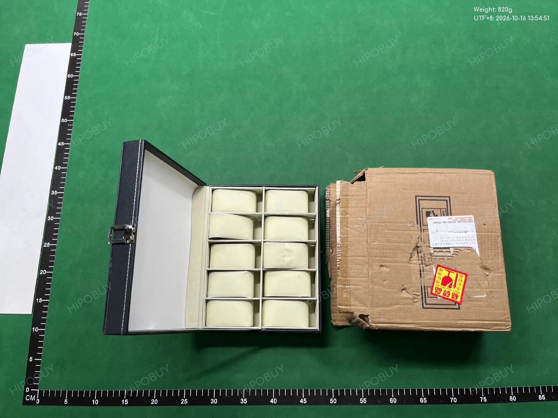 Foto QC 6 de Generic Watch Storage Display Box (10 Slots) Black