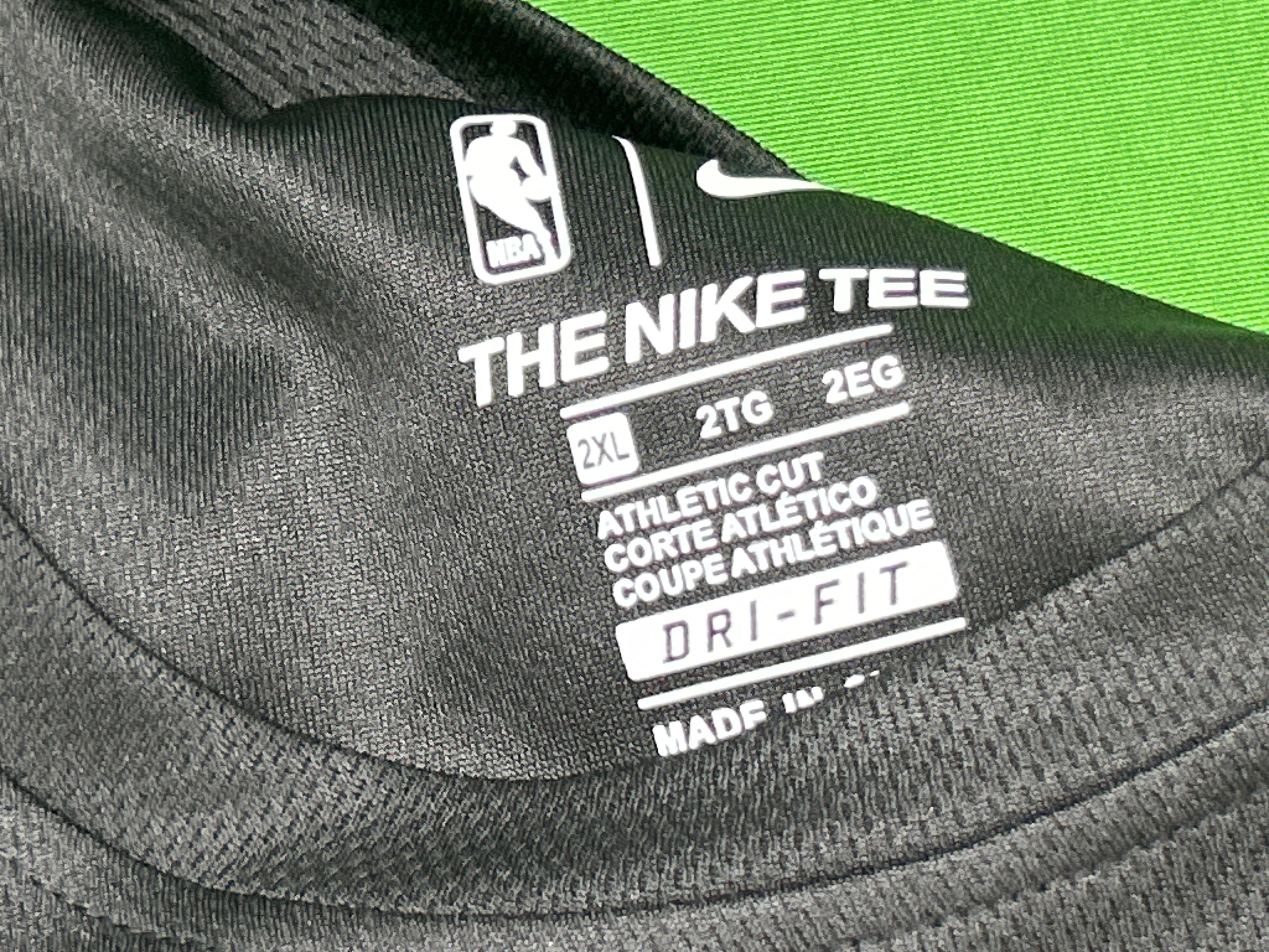 Foto QC 7 de Nike NBA San Antonio Spurs Dri-FIT T-shirt Basketball Black