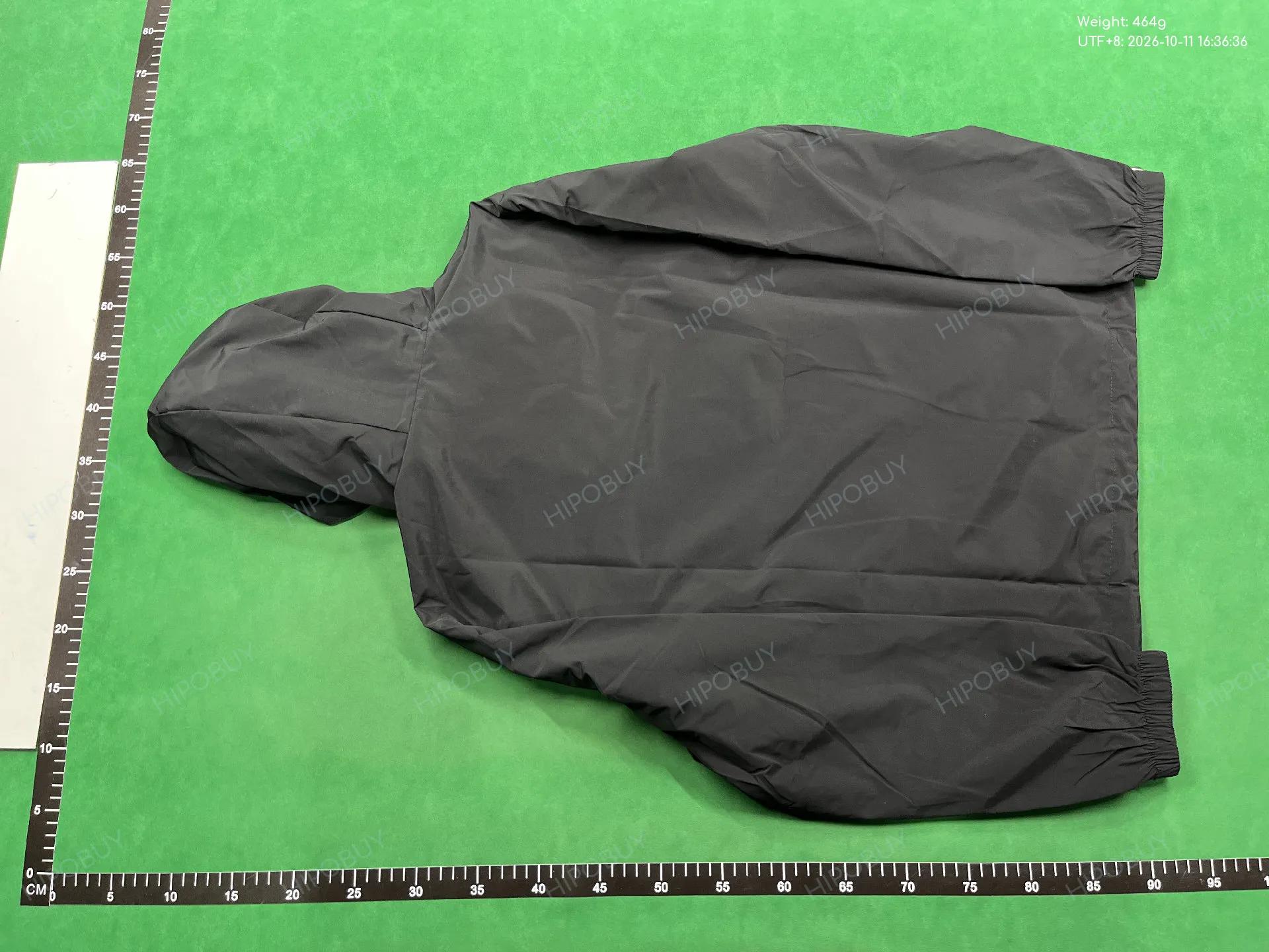 Foto QC 7 de Fendi FF Motif Hooded Jacket Reversible Black