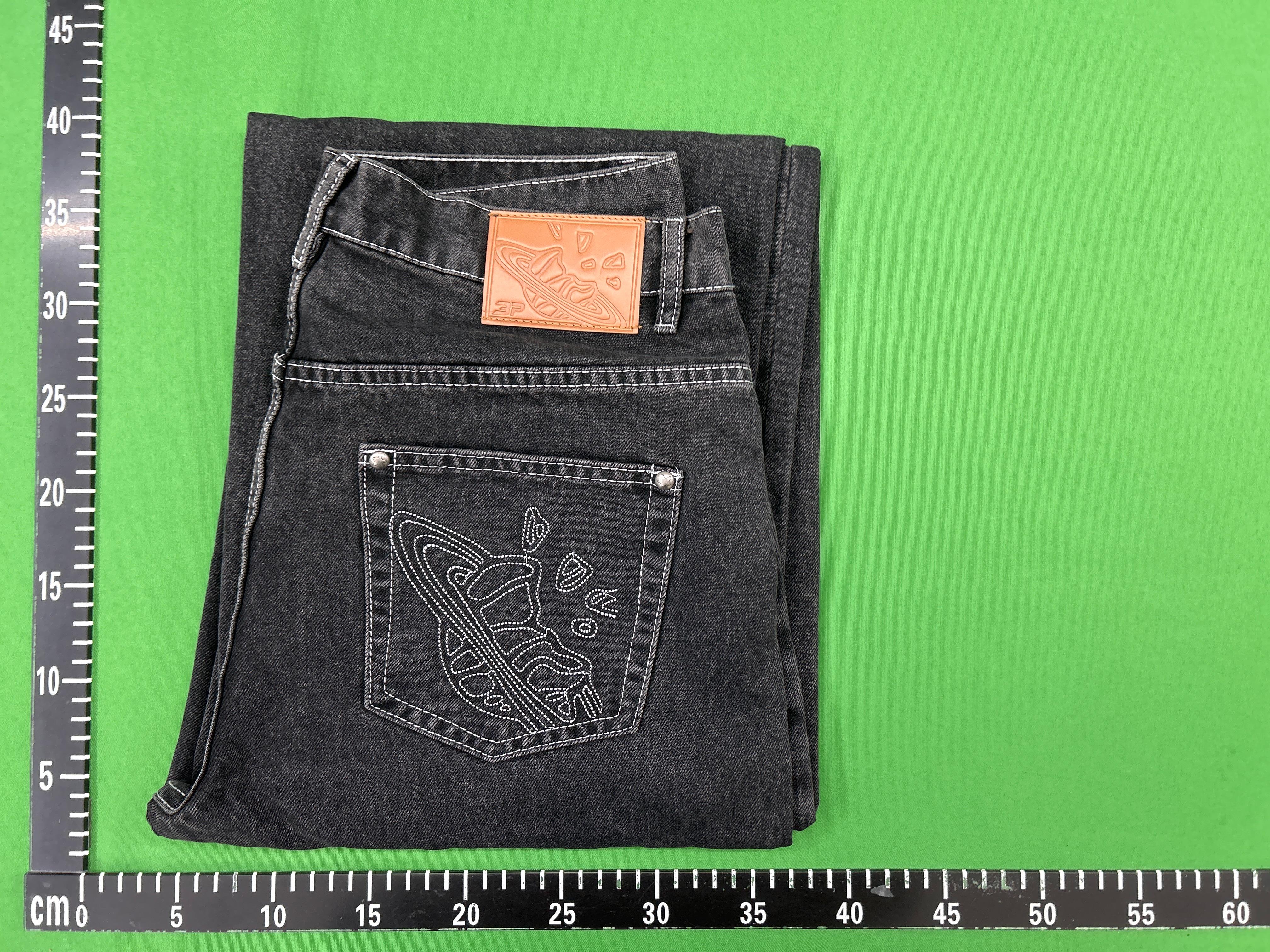 Foto QC 1 de Broken Planet Jeans Straight Leg Washed Black