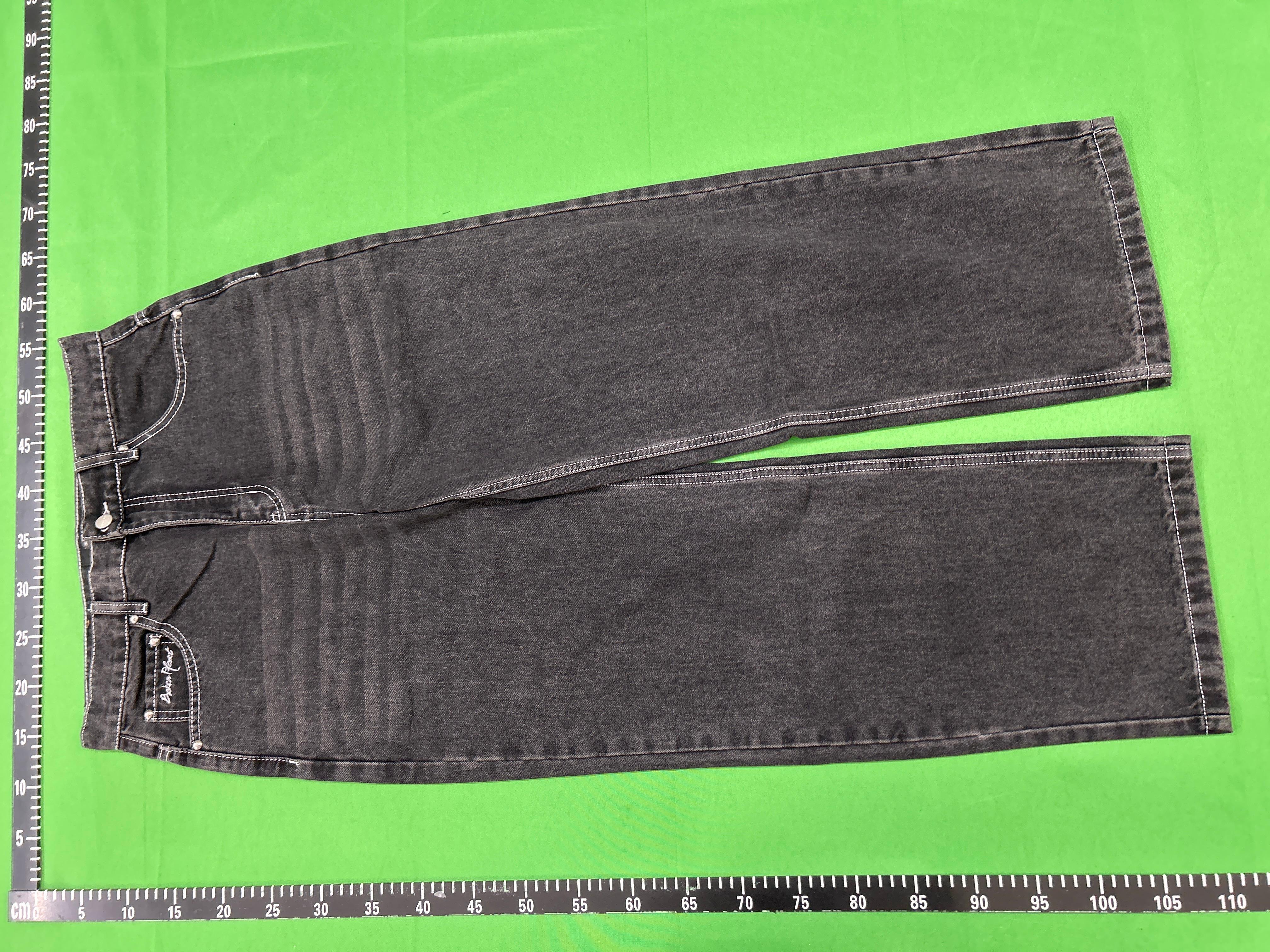 Foto QC 2 de Broken Planet Jeans Straight Leg Washed Black
