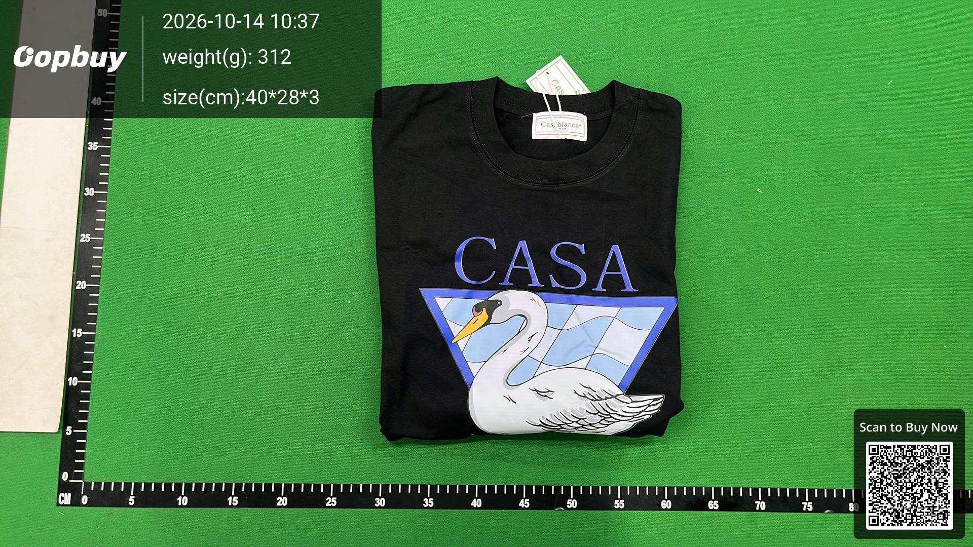 Foto QC 8 de Casablanca Tennis Club T-shirt Chogolees Graphic Black