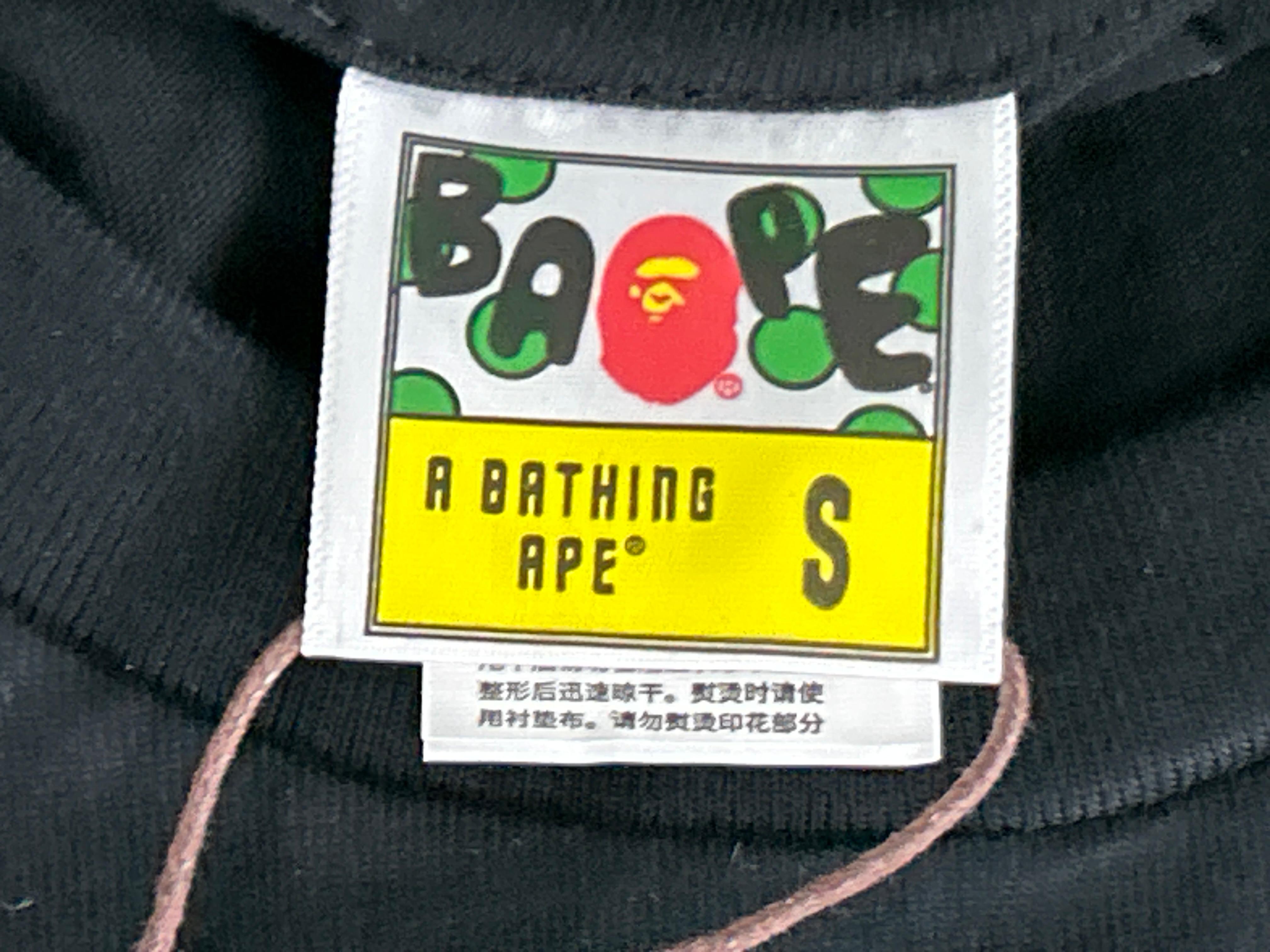 Foto QC 7 de BAPE Baby Milo Big Ape Head T-shirt White Pink