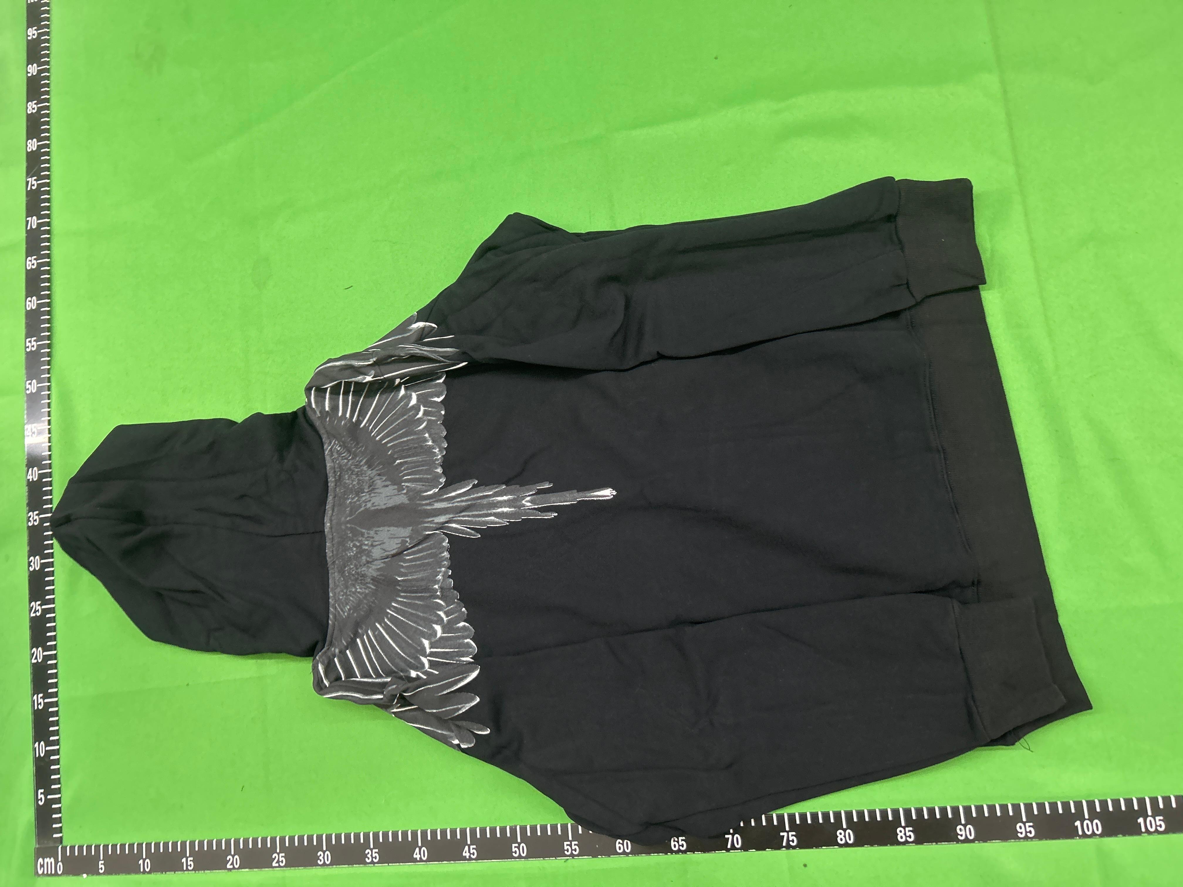 Foto QC 7 de Marcelo Burlon Hoodie Multi-Color Wings Black