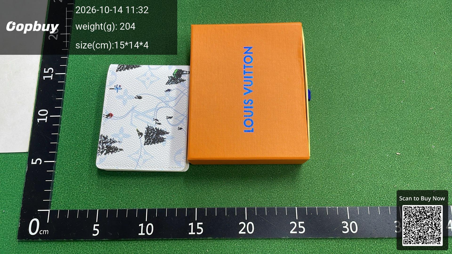 Foto QC 3 de Louis Vuitton Swimming Pool Slender Wallet Blue