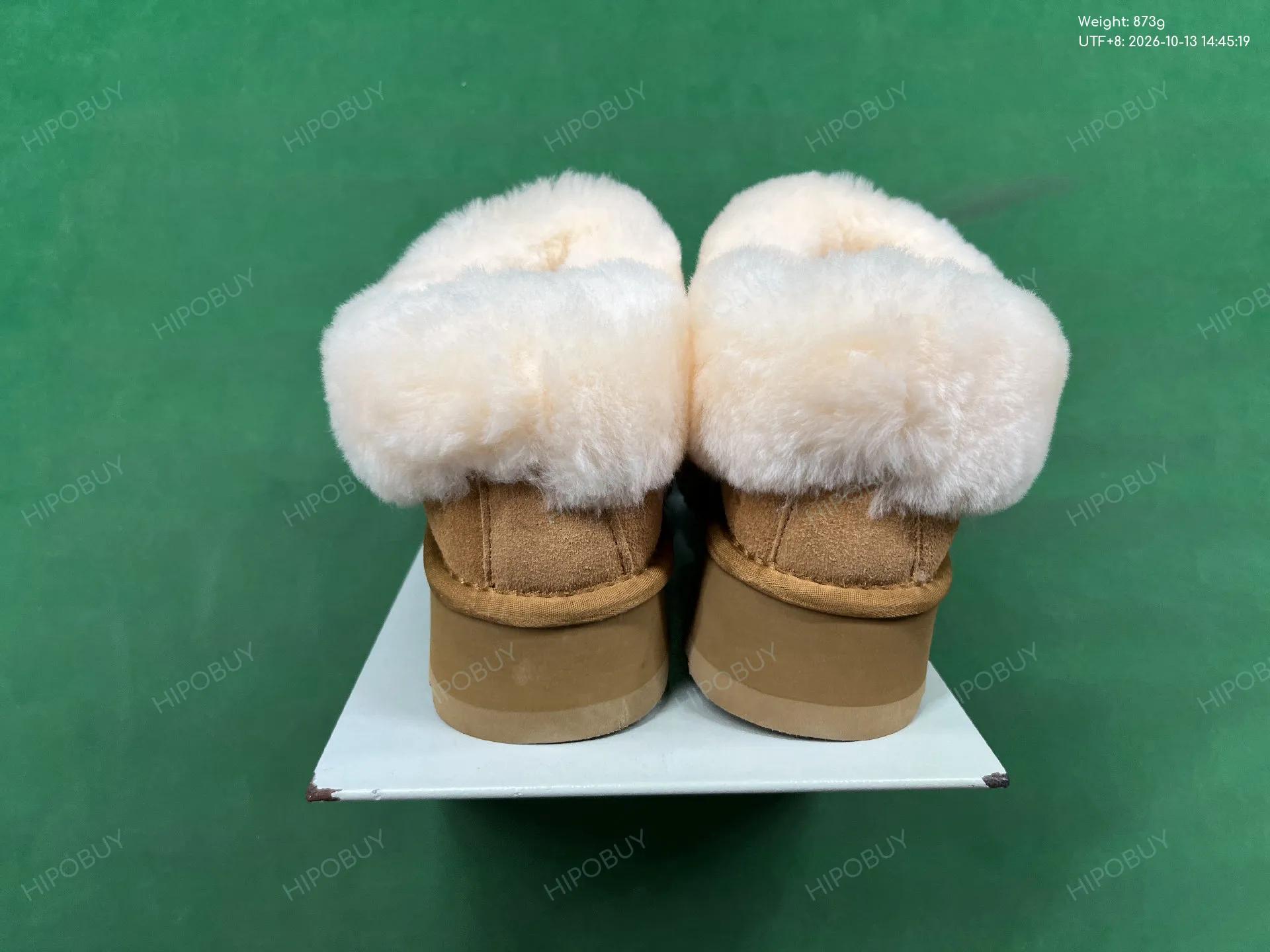 Foto QC 3 de UGG Classic Mini Suede Boots Chestnut