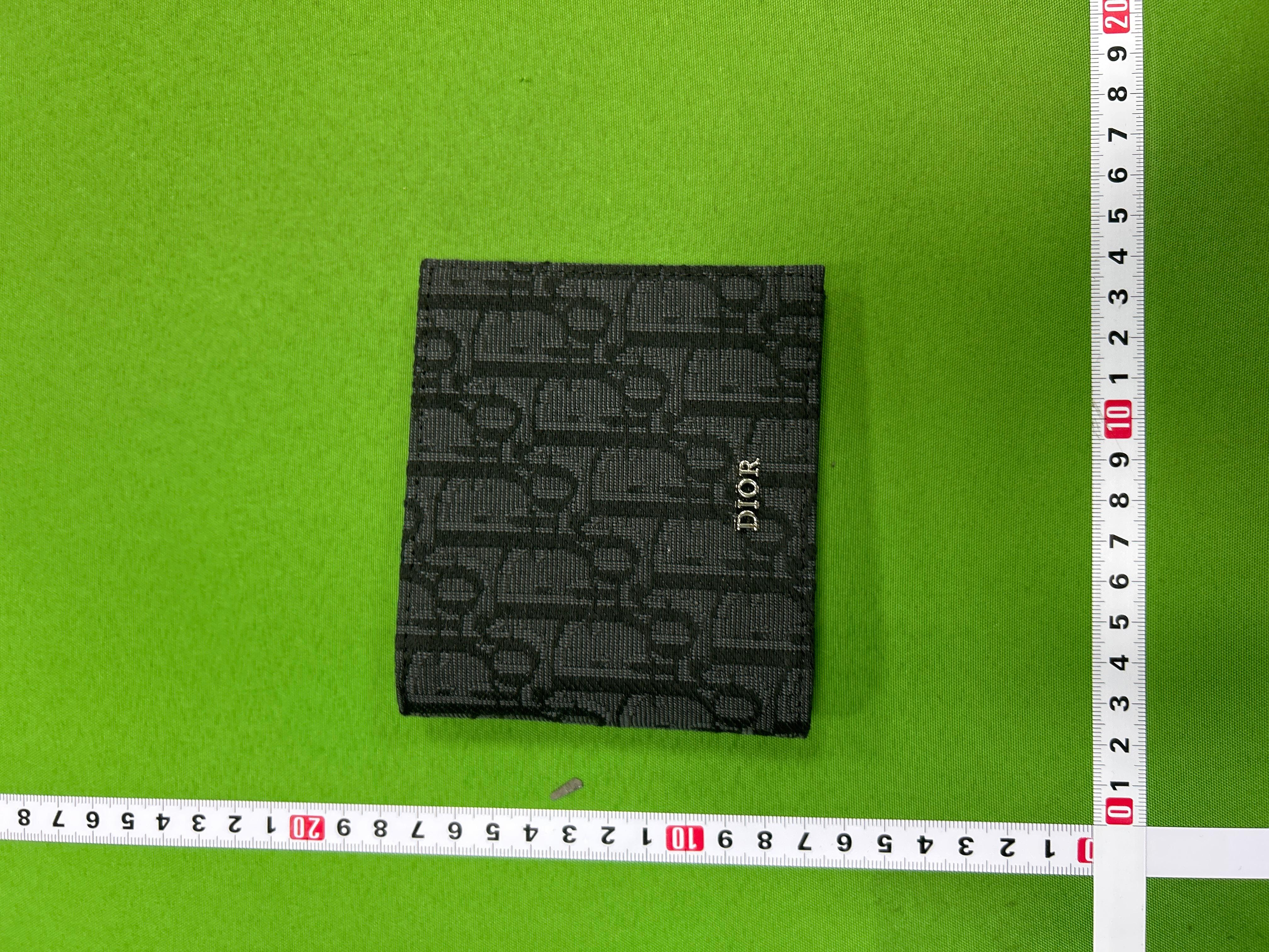 Foto QC 3 de Dior Bifold Wallet Dior Oblique Jacquard Black