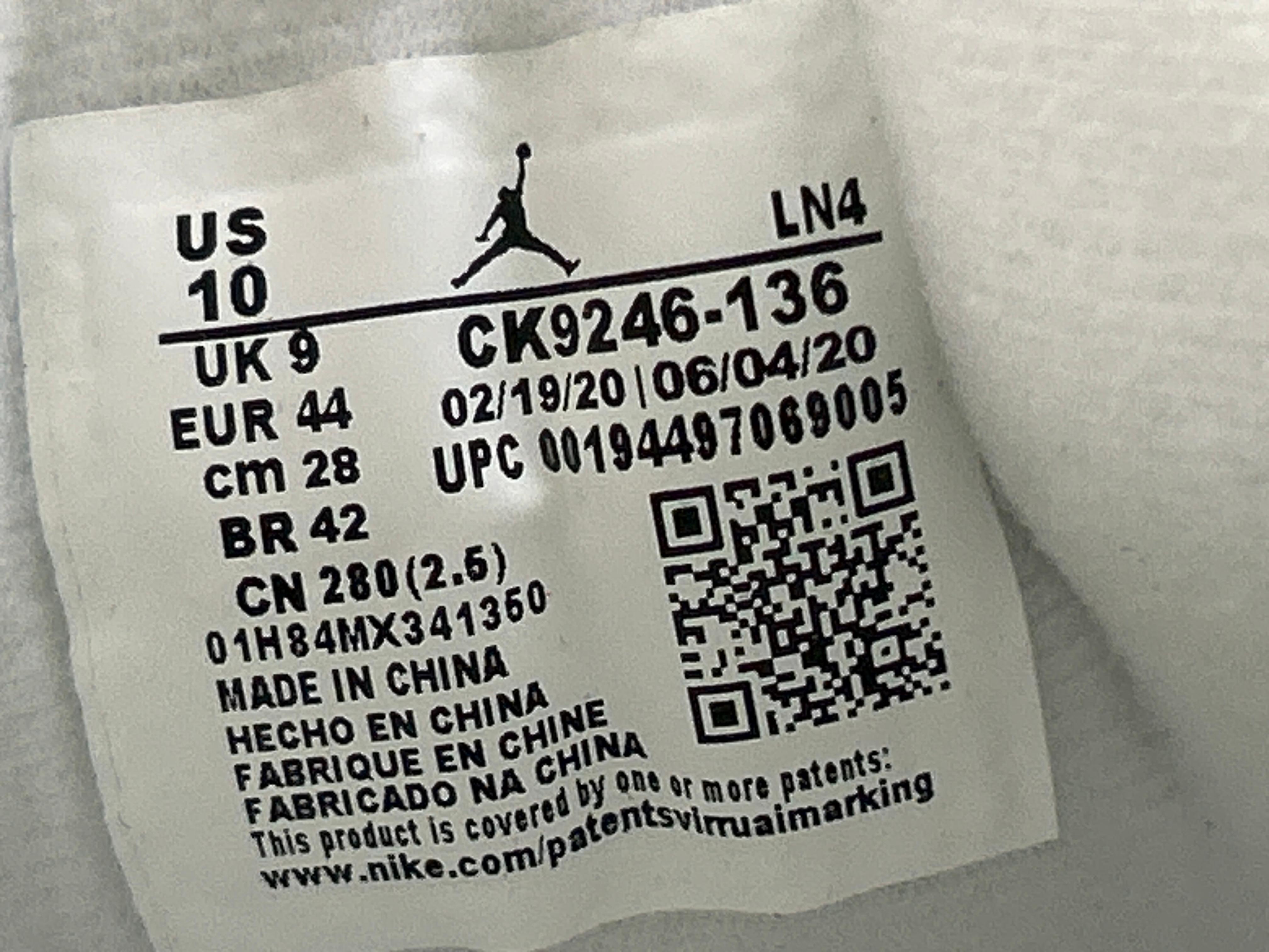 Foto QC 7 de Jordan 3 Retro Black Cat 136064-002