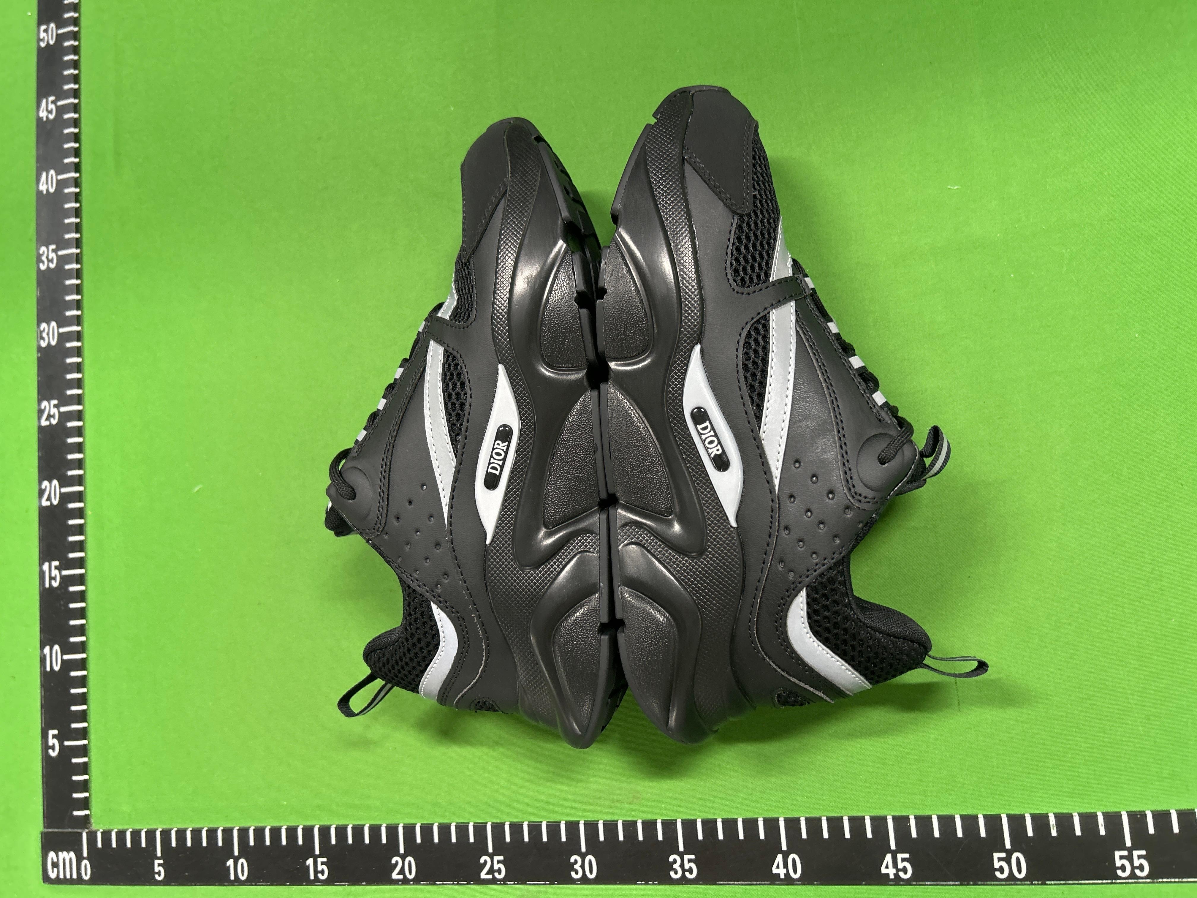 Foto QC 5 de Dior B22 Sneakers Mesh Leather Black White