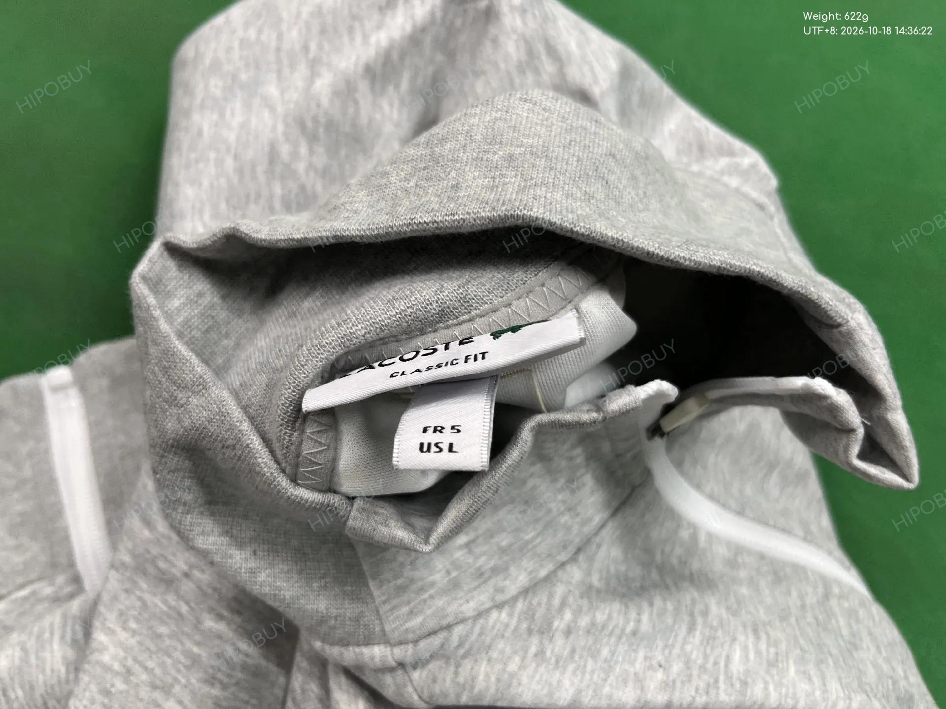 Foto QC 5 de Lacoste Zip Sweater Grey