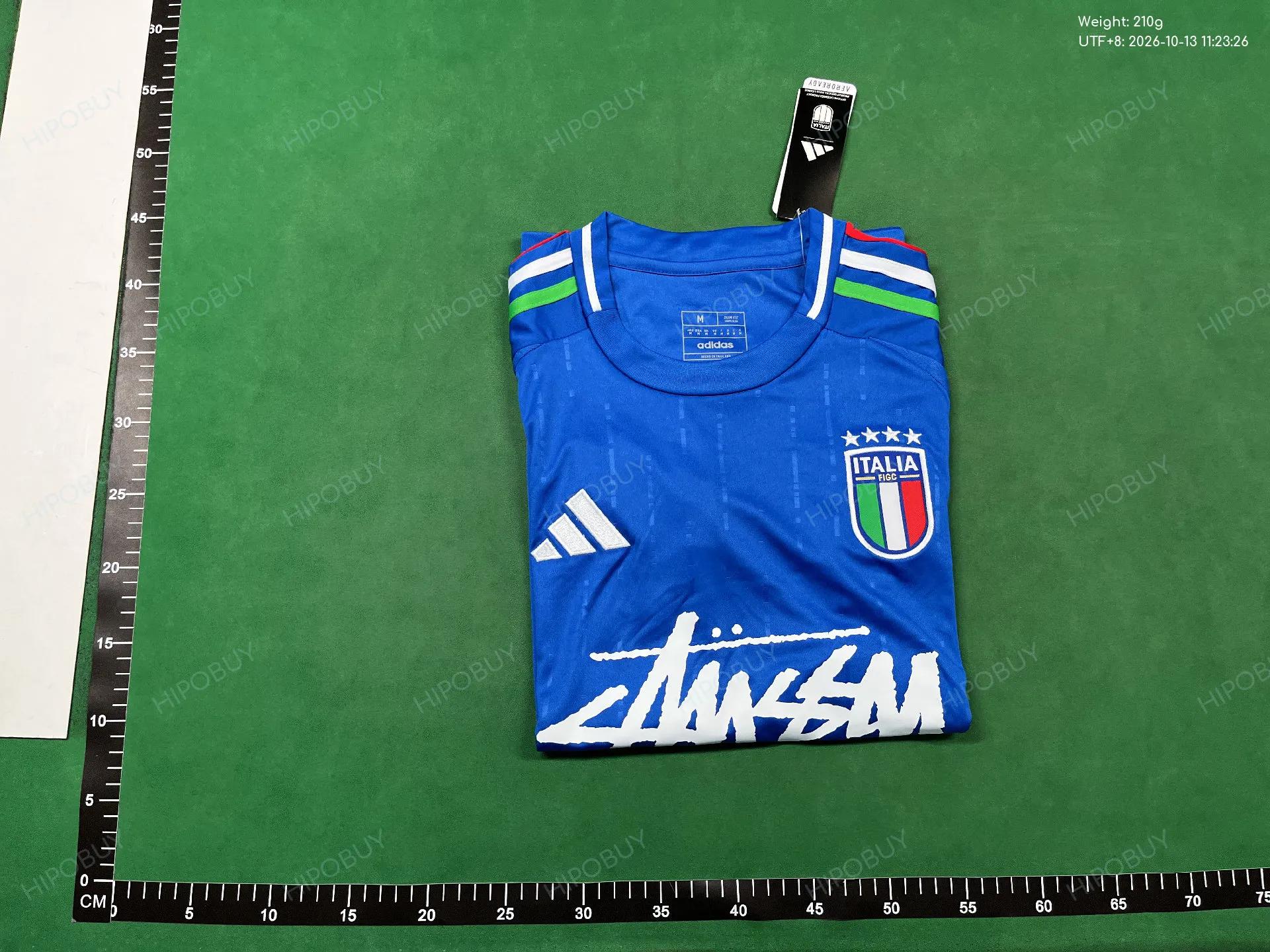 Foto QC 4 de Stussy x adidas x Japan Home Flame Jersey Navy