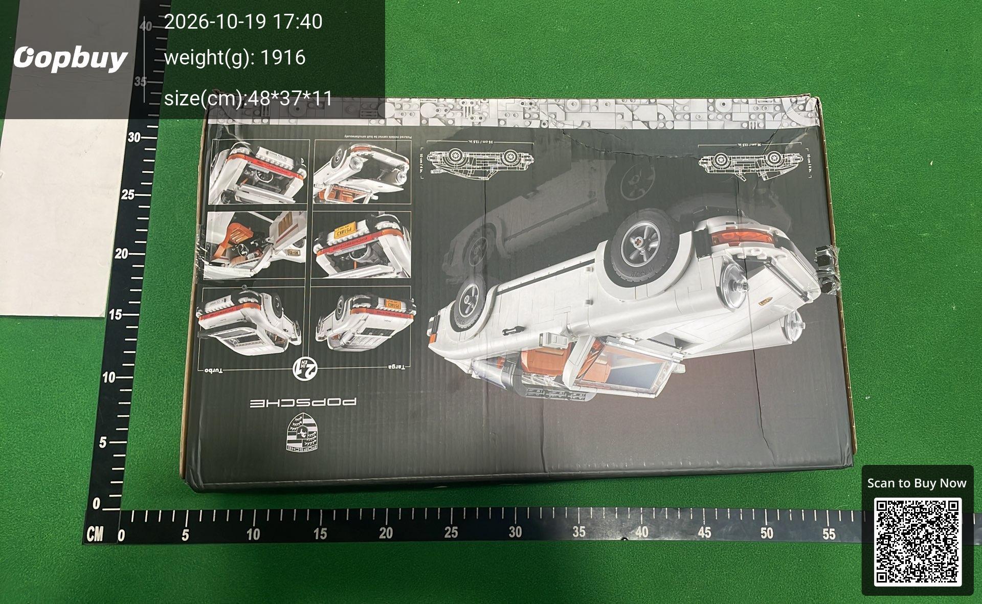 Foto QC 8 de LEGO Porsche 911 Icons 10295 Plastic Building Block Set