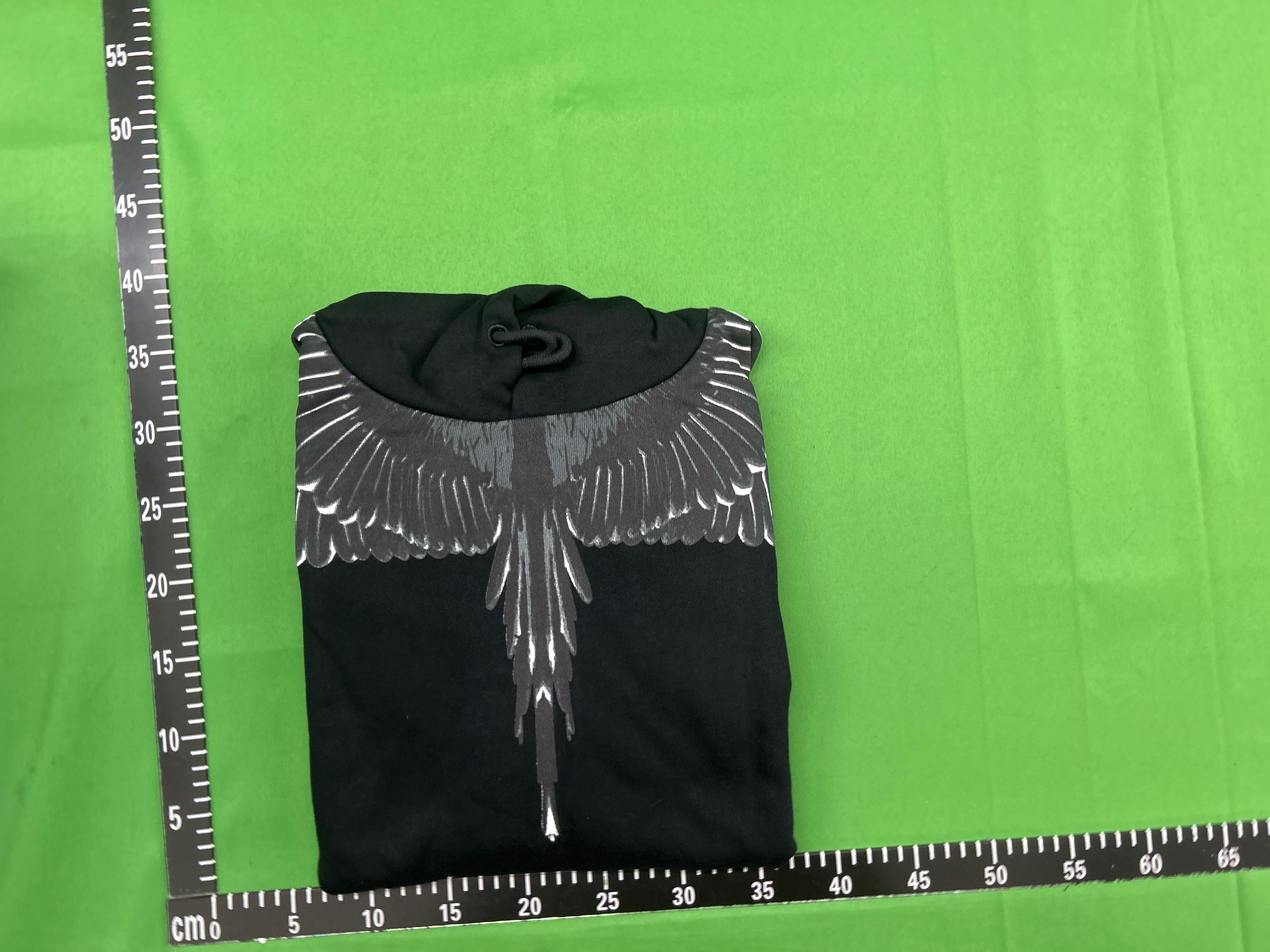 Foto QC 5 de Marcelo Burlon Hoodie Multi-Color Wings Black