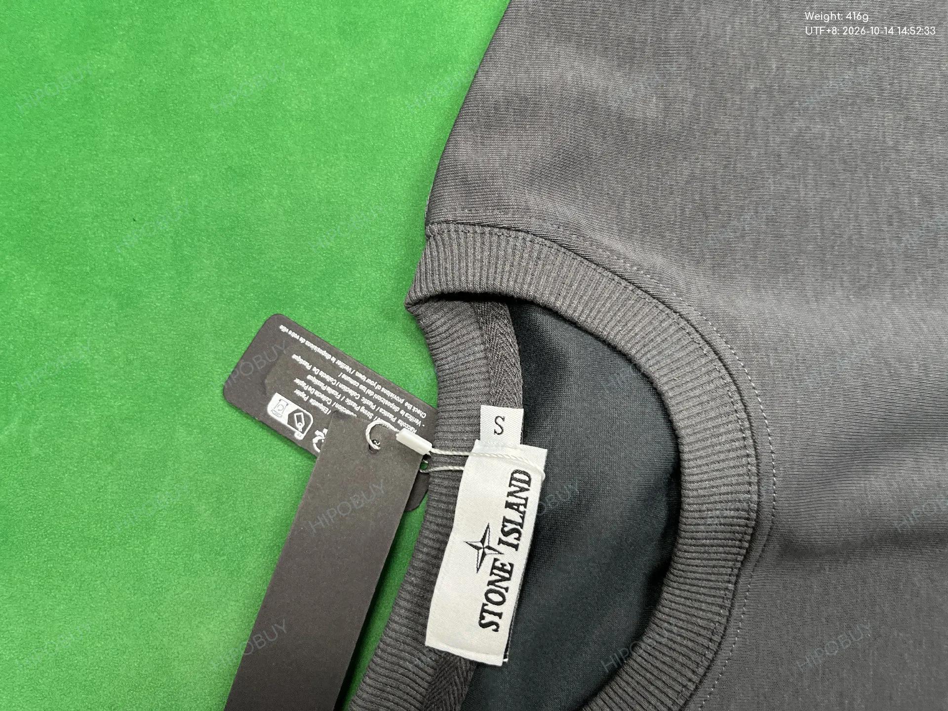 Foto QC 5 de Stone Island Zip Sweater Ribbed Knit Grey