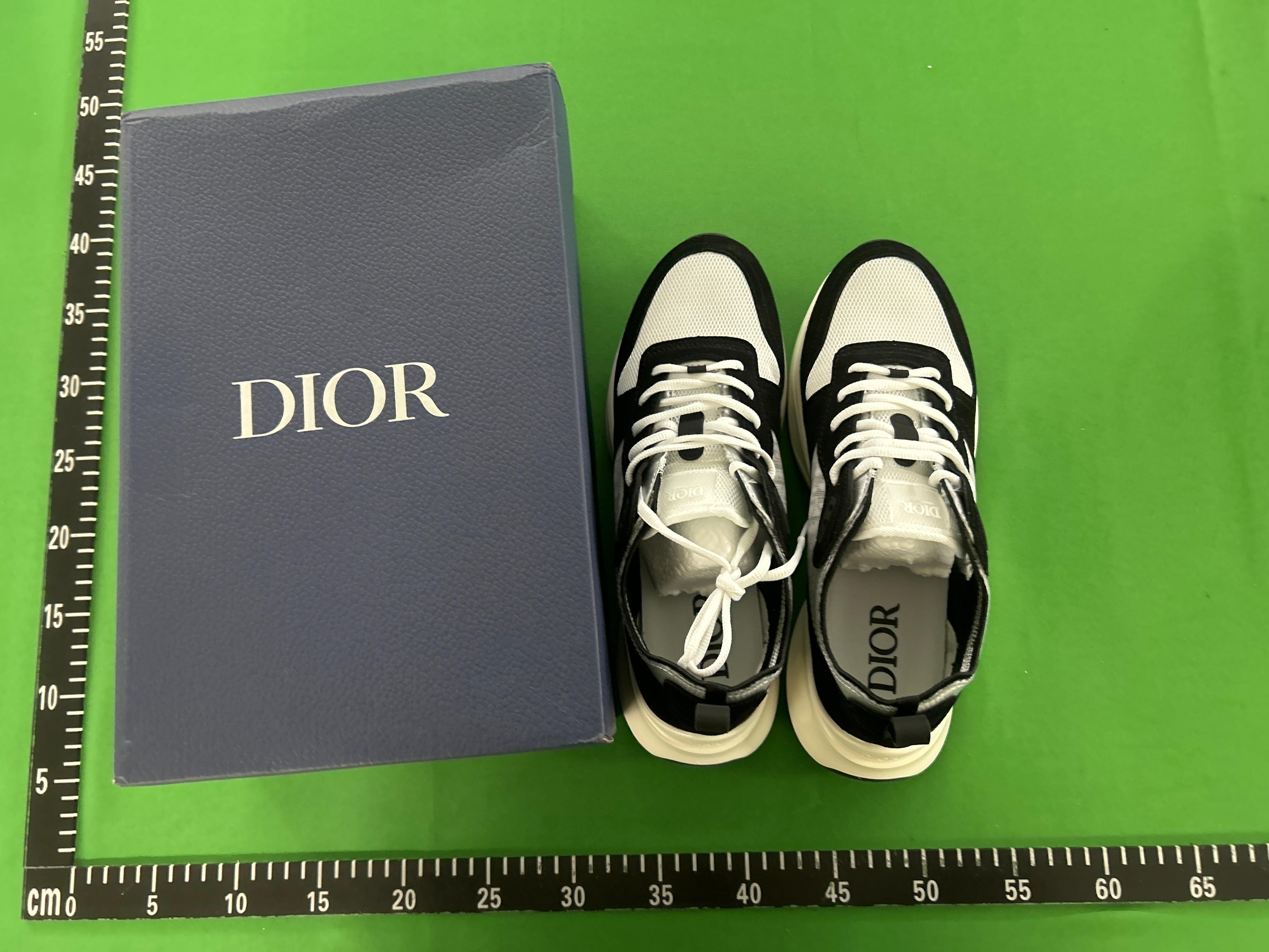 Foto QC 2 de Dior B25 Runner Oblique White Grey 3SN283ZMI_H865
