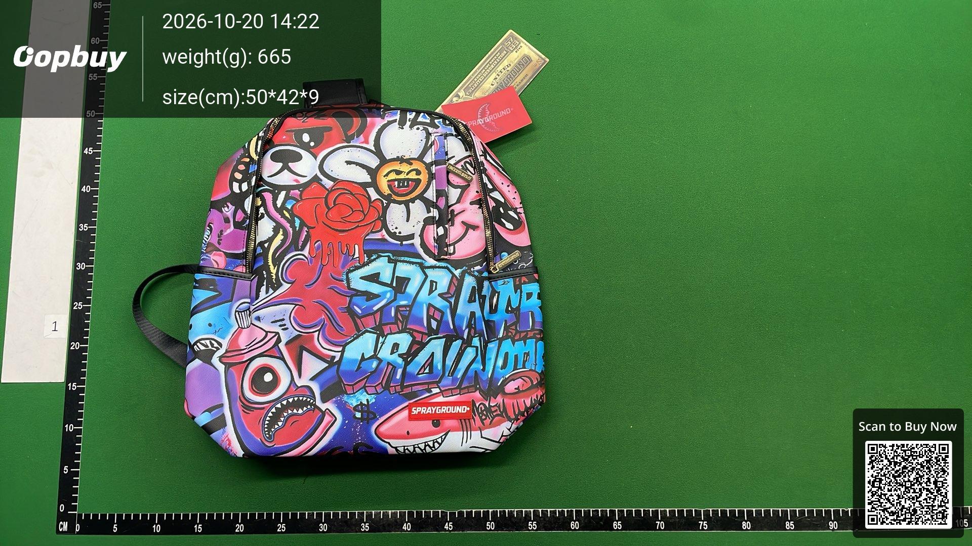 Foto QC 3 de Other Shark Backpack Charcoal Signature Print