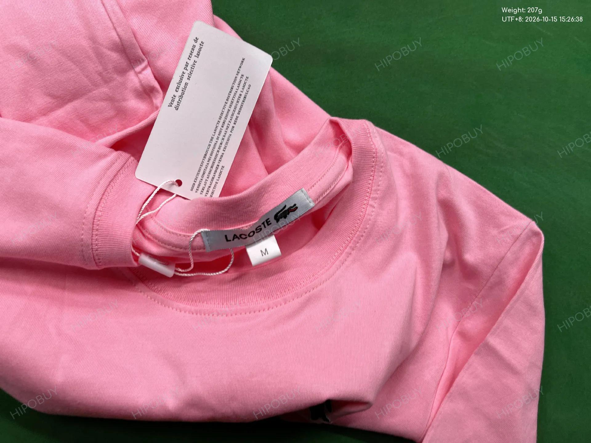 Foto QC 1 de Lacoste T-shirt Crocodile Patch Purple