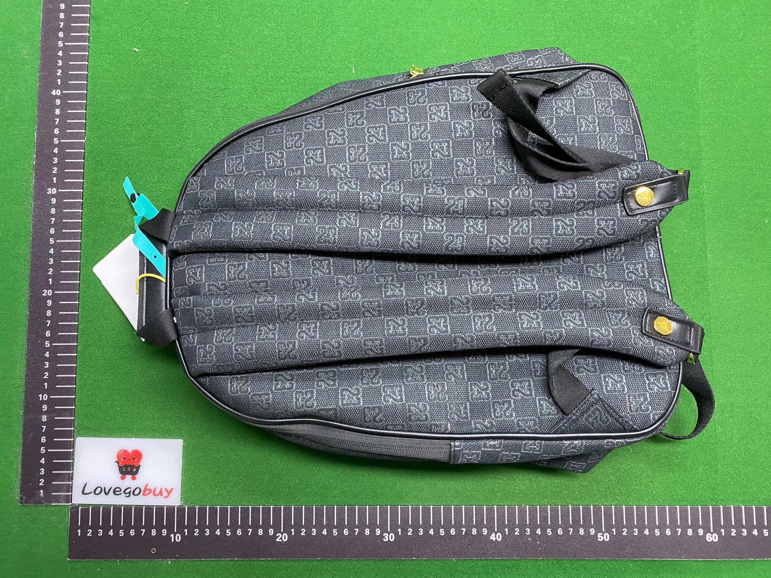 Foto QC 2 de Unbranded Checked Jacquard Backpack Turquoise