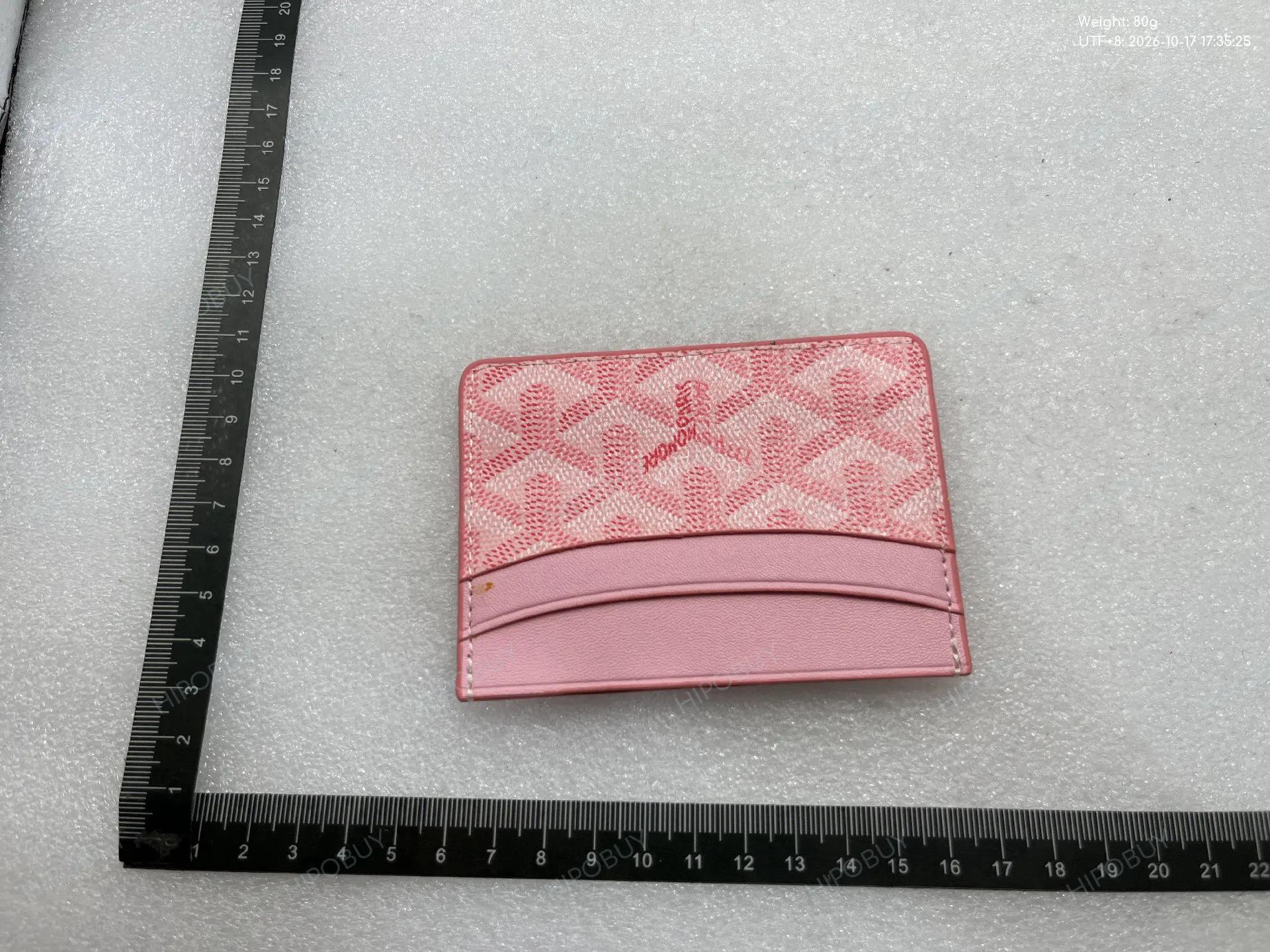 Foto QC 2 de Goyard Conti Pouch Green Goyardine Canvas