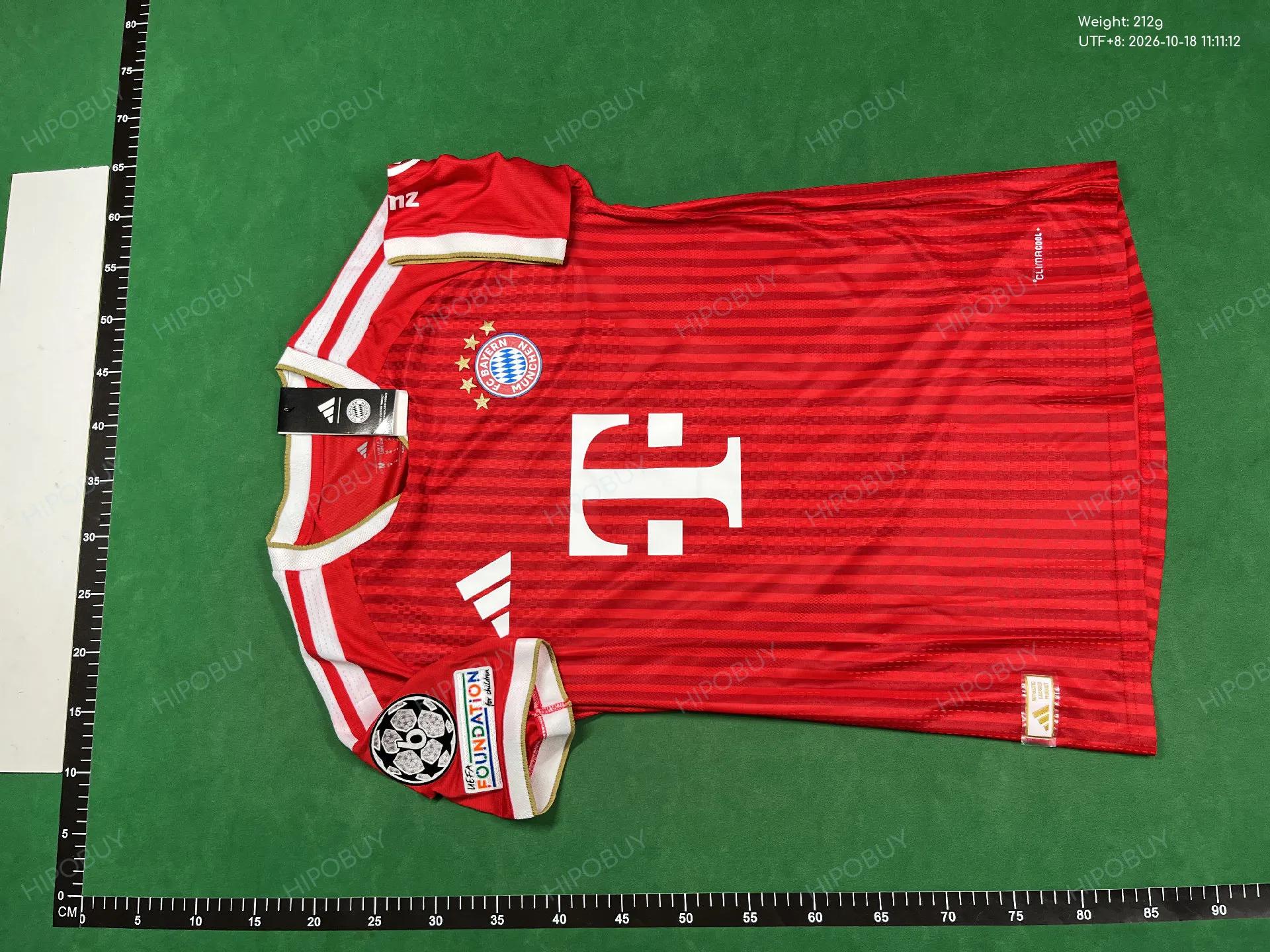 Foto QC 6 de BSTN x adidas x Bayern Munich 2025/26 Third Authentic Jersey Black